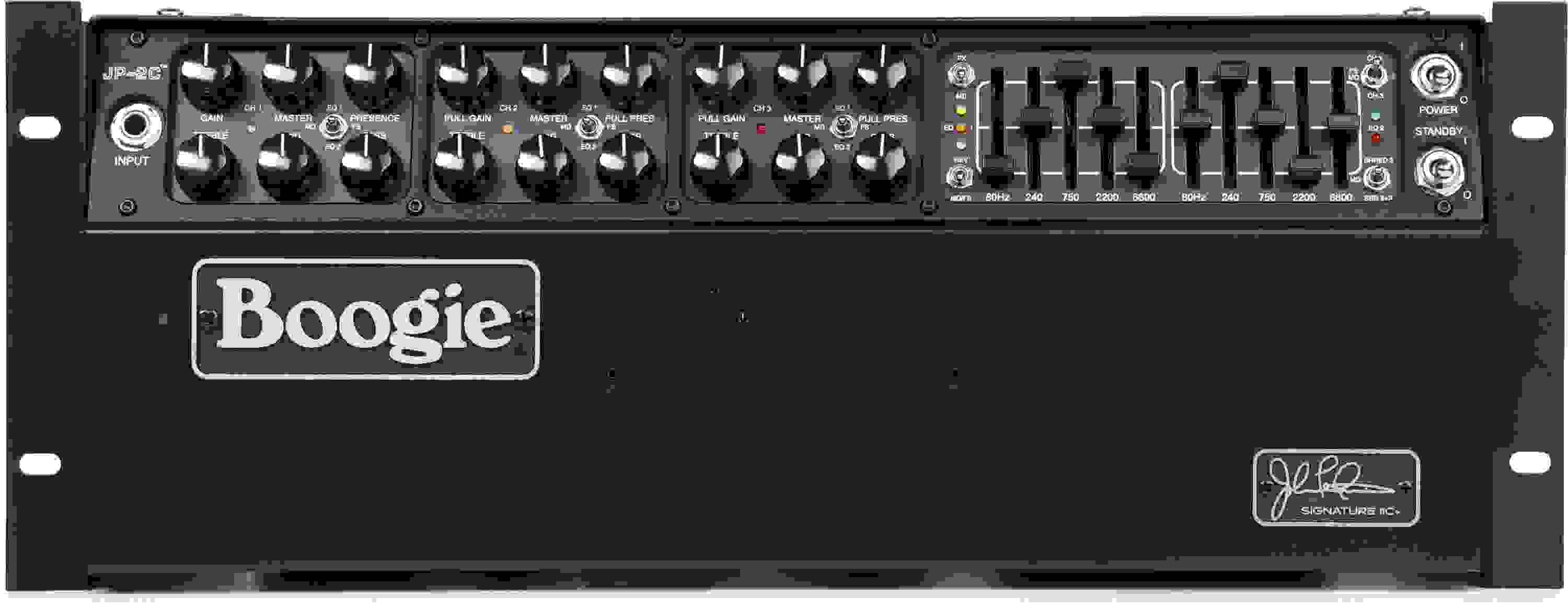 Mesa/Boogie JP-2C Mark IIC+ John Petrucci 60/100-watt Rackmount Tube ...