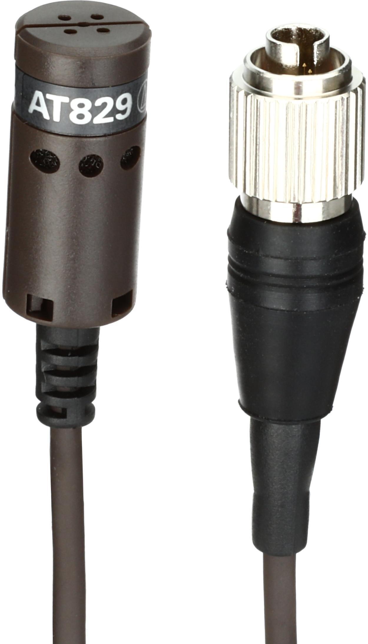 オーディオテクニカ　ラベリアXLR AT831R Audio-Technica AT831R - Miniature Clip-On Mic AT831R B&H Photo