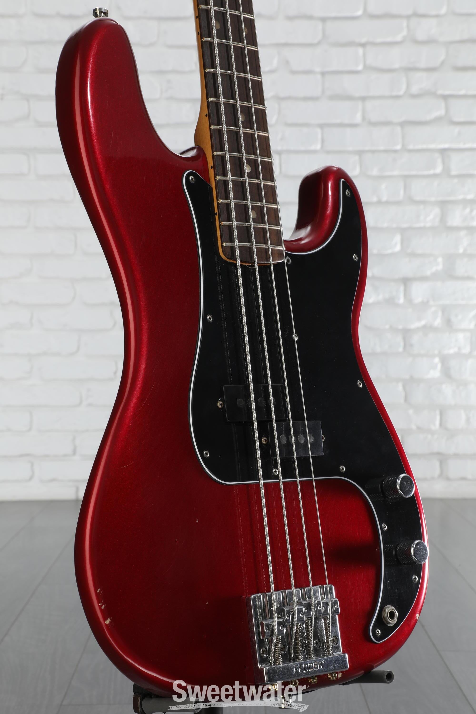 Fender Nate Mendel Precision Bass - Road Worn Candy Apple