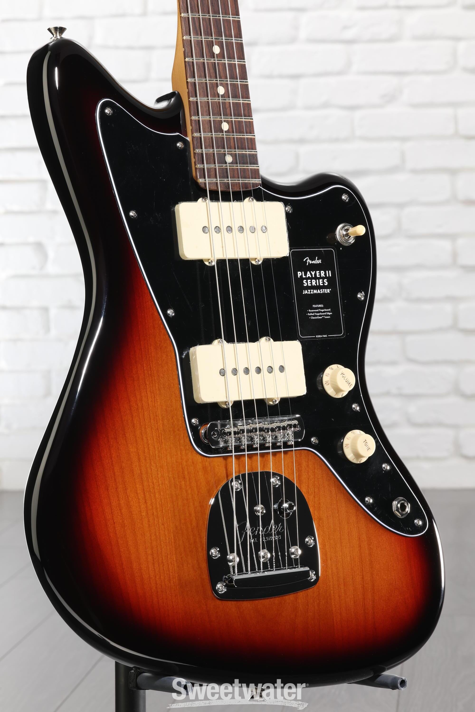 Photo of Fender Player II Jazzmaster Electric Guitar - 3-color Sunburst