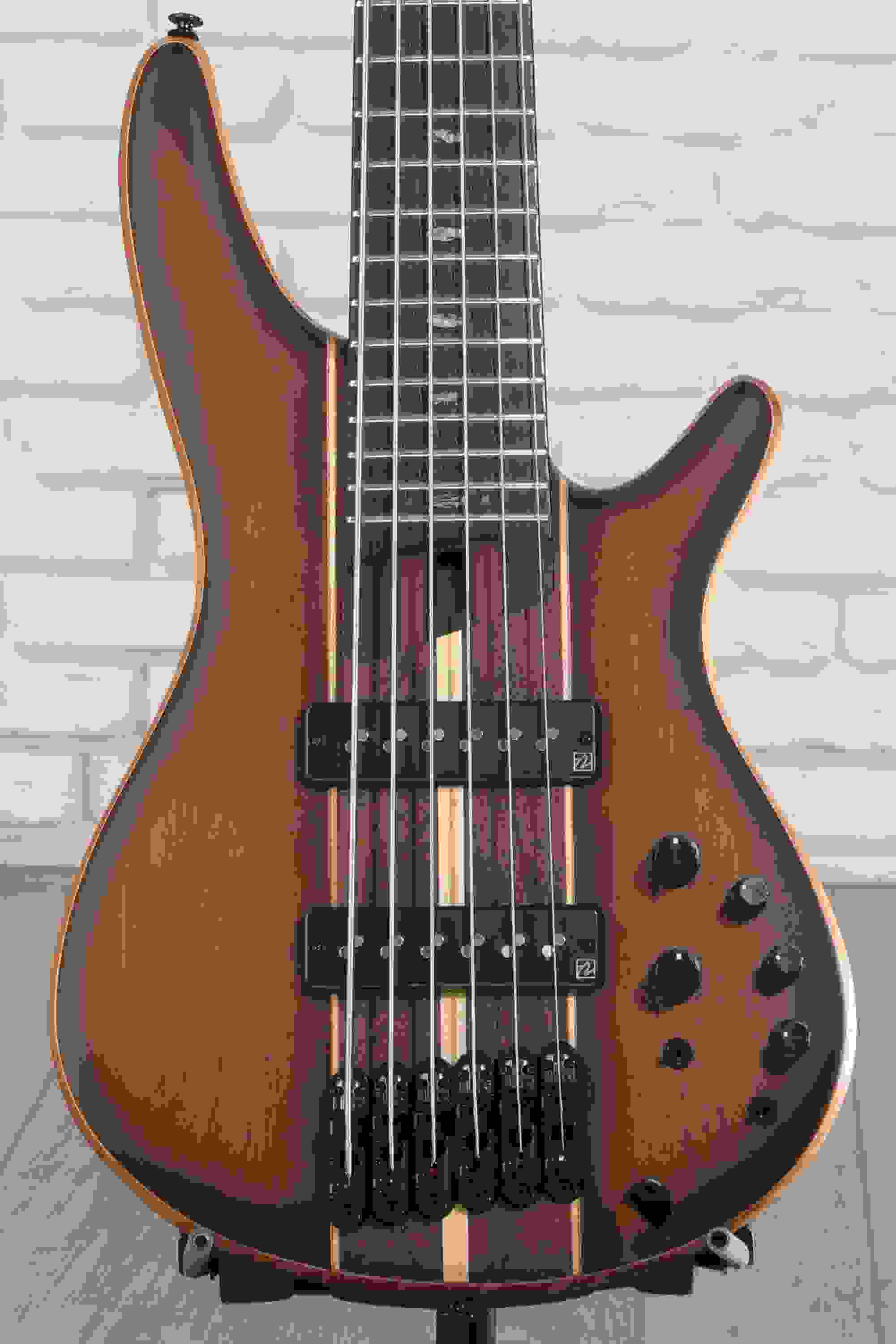 Ibanez Premium SR1356B 6-string Bass Guitar - Dual Mocha Burst Flat