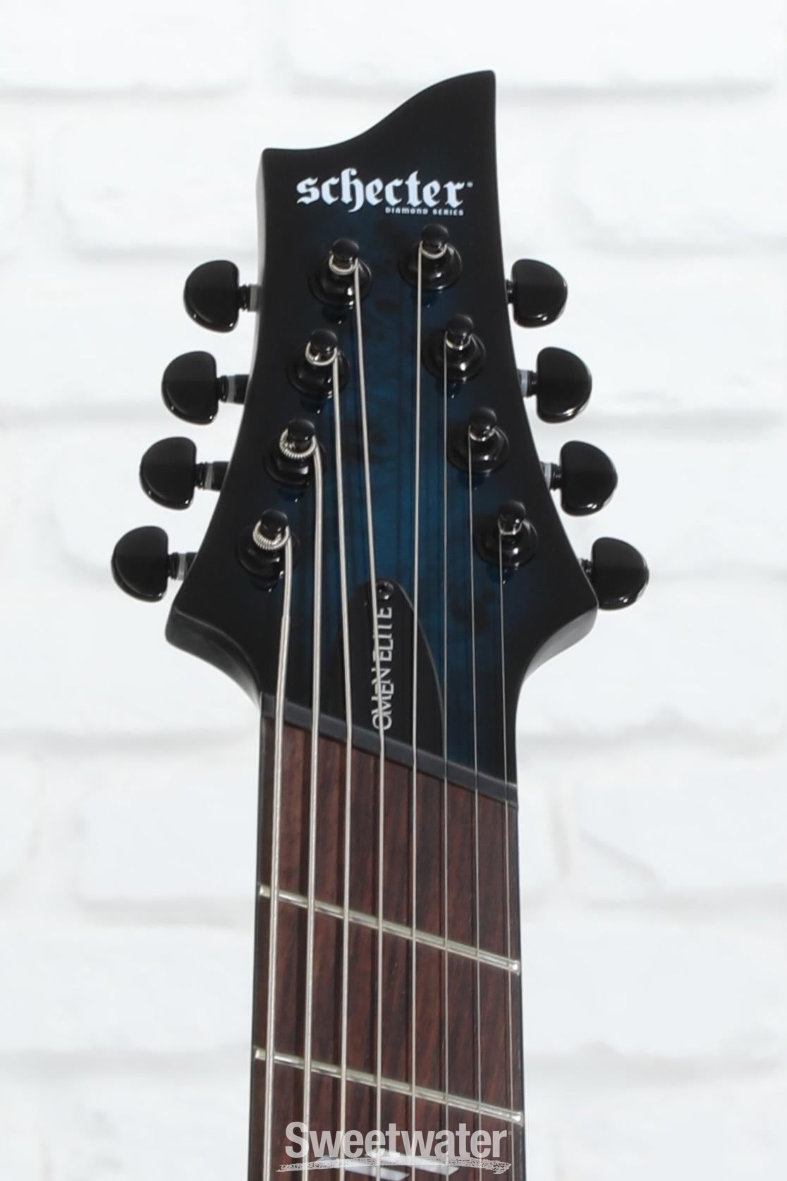 Schecter Omen Elite-8 Multiscale 8-string Electric Guitar - See