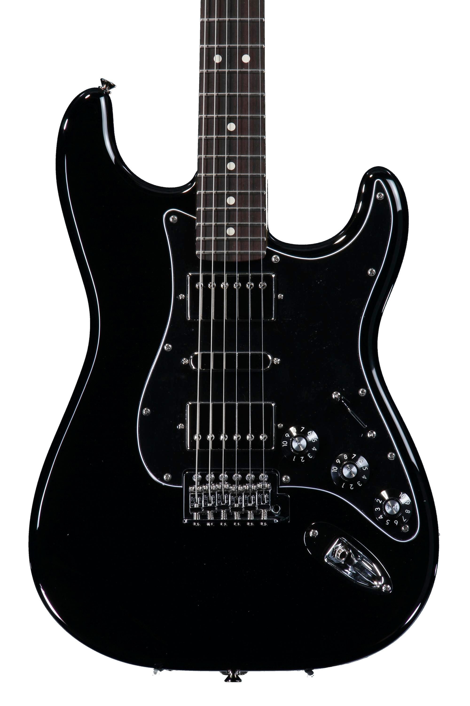 Fender Blacktop Stratocaster HSH - Black | Sweetwater