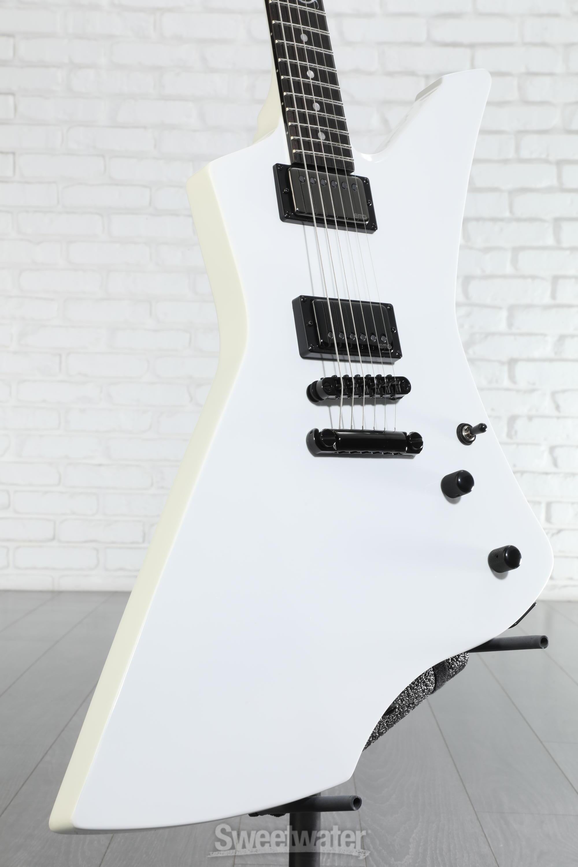 LTD SNAKEBYTE  White ストラップ付き 美品 ESP LTD James Hetfield Signature Snakebyte - Snow White | Sweetwater