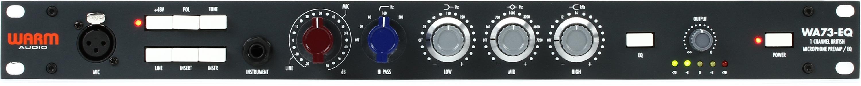 Warm Audio WA73-EQ Microphone Preamp & EQ | Sweetwater