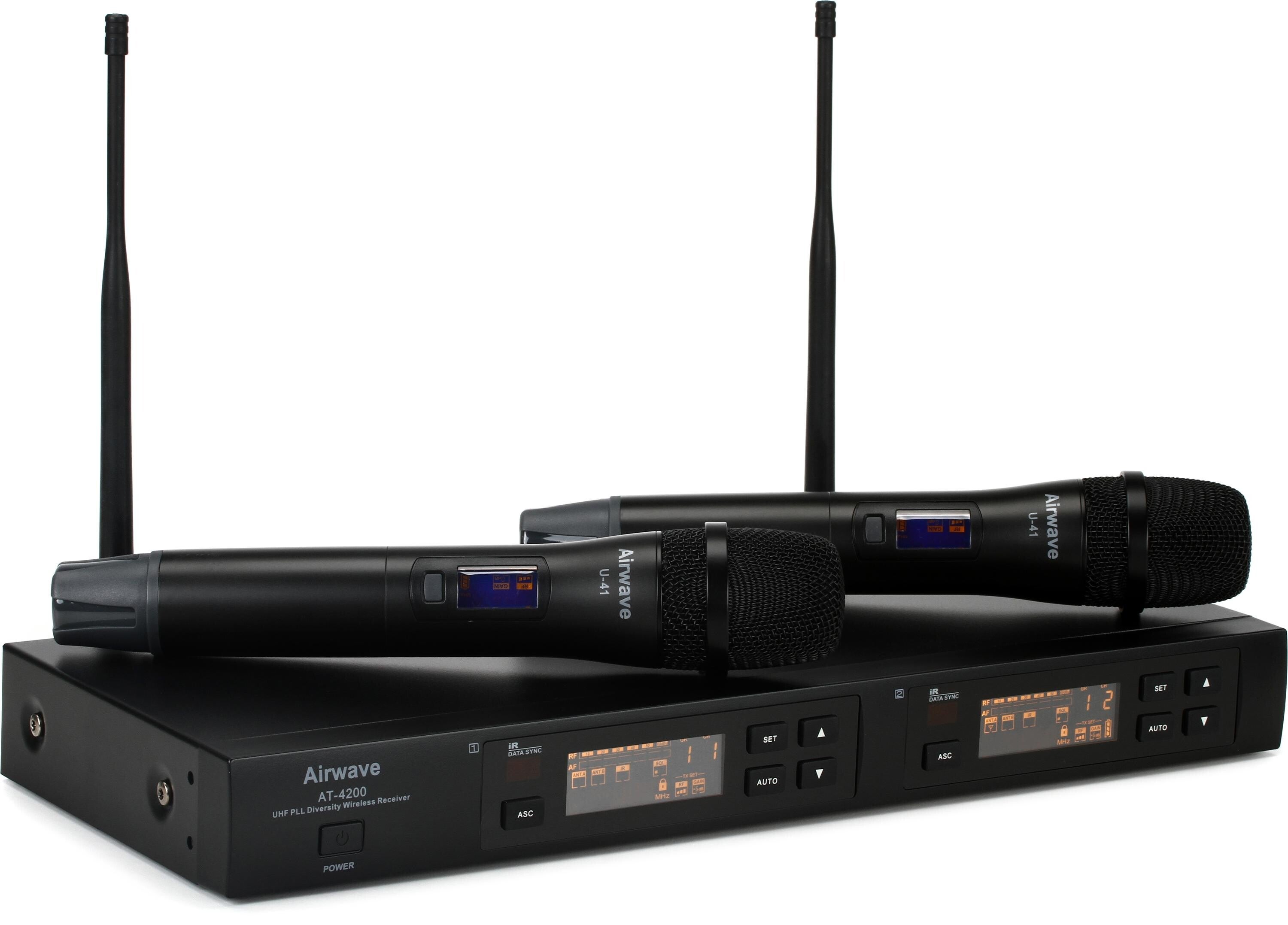 Airwave Technologies AT 4210 A Dual Channel Handheld Wireless