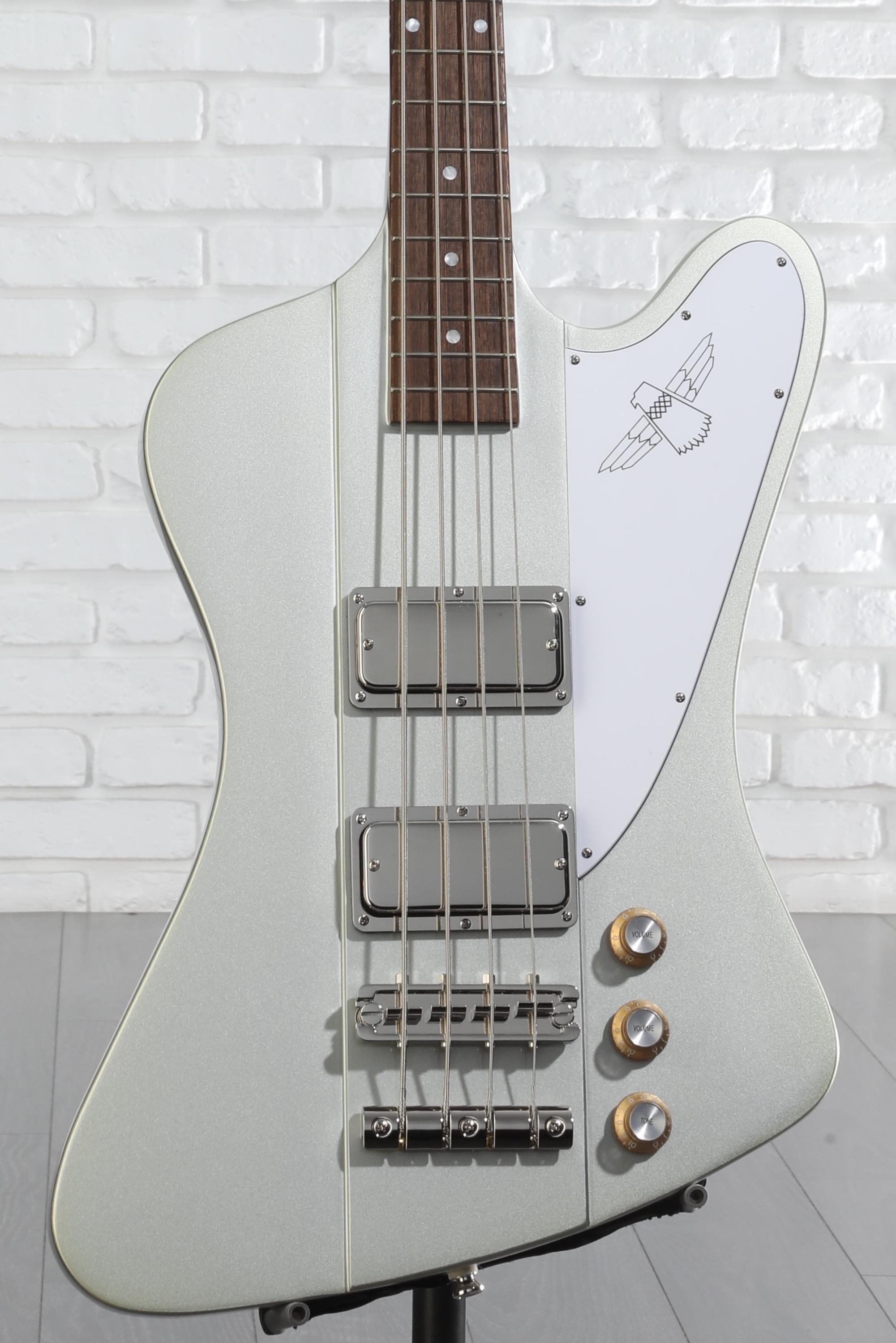 Epiphone Thunderbird '64 Bass Guitar - Silver Mist | Sweetwater
