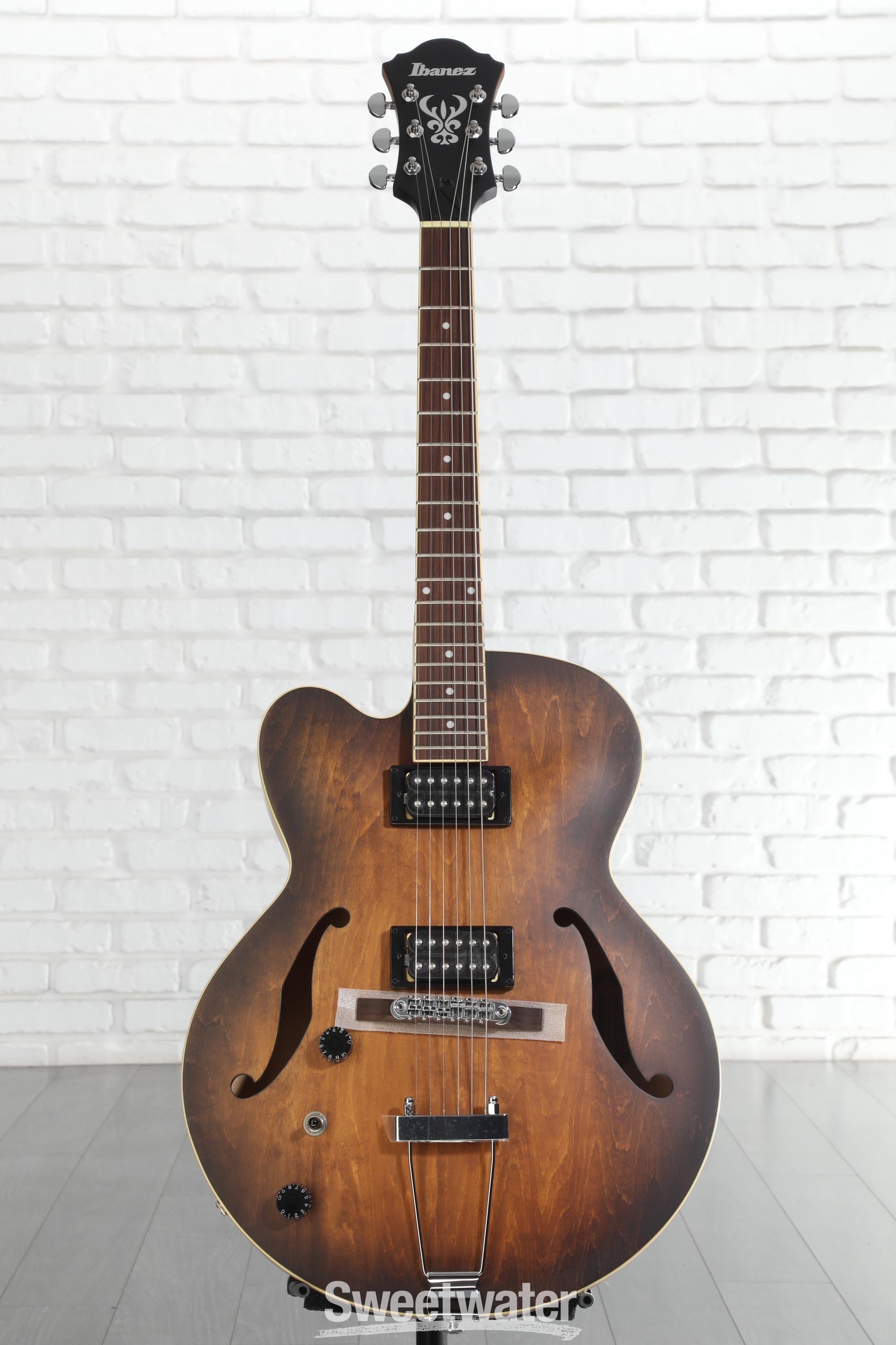 Ibanez Artcore AF55, Left-handed Hollowbody Electric Guitar