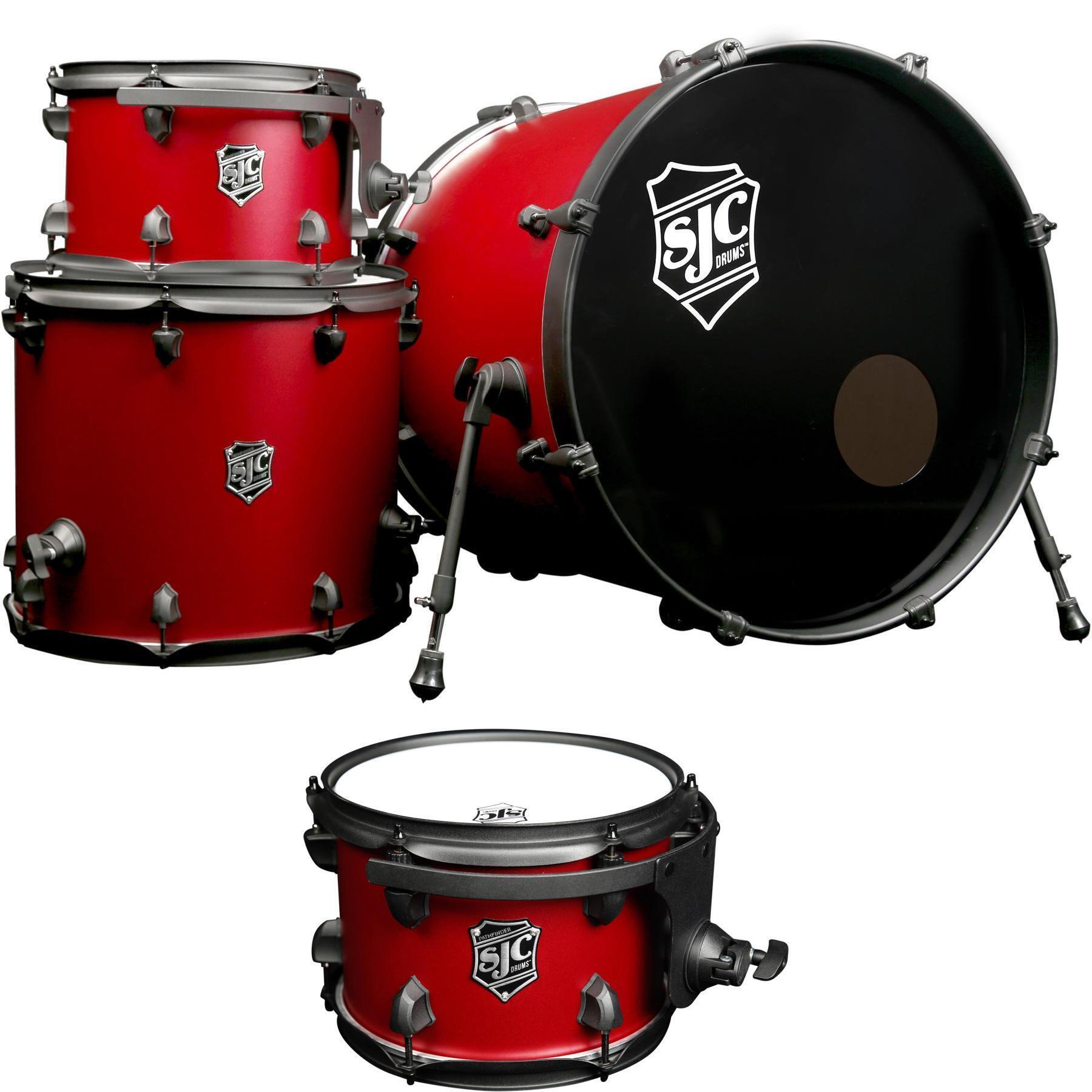 SJC Bateria Personalizada Pathfinder Série 4SJC Bateria Personalizada Pathfinder Série 4  