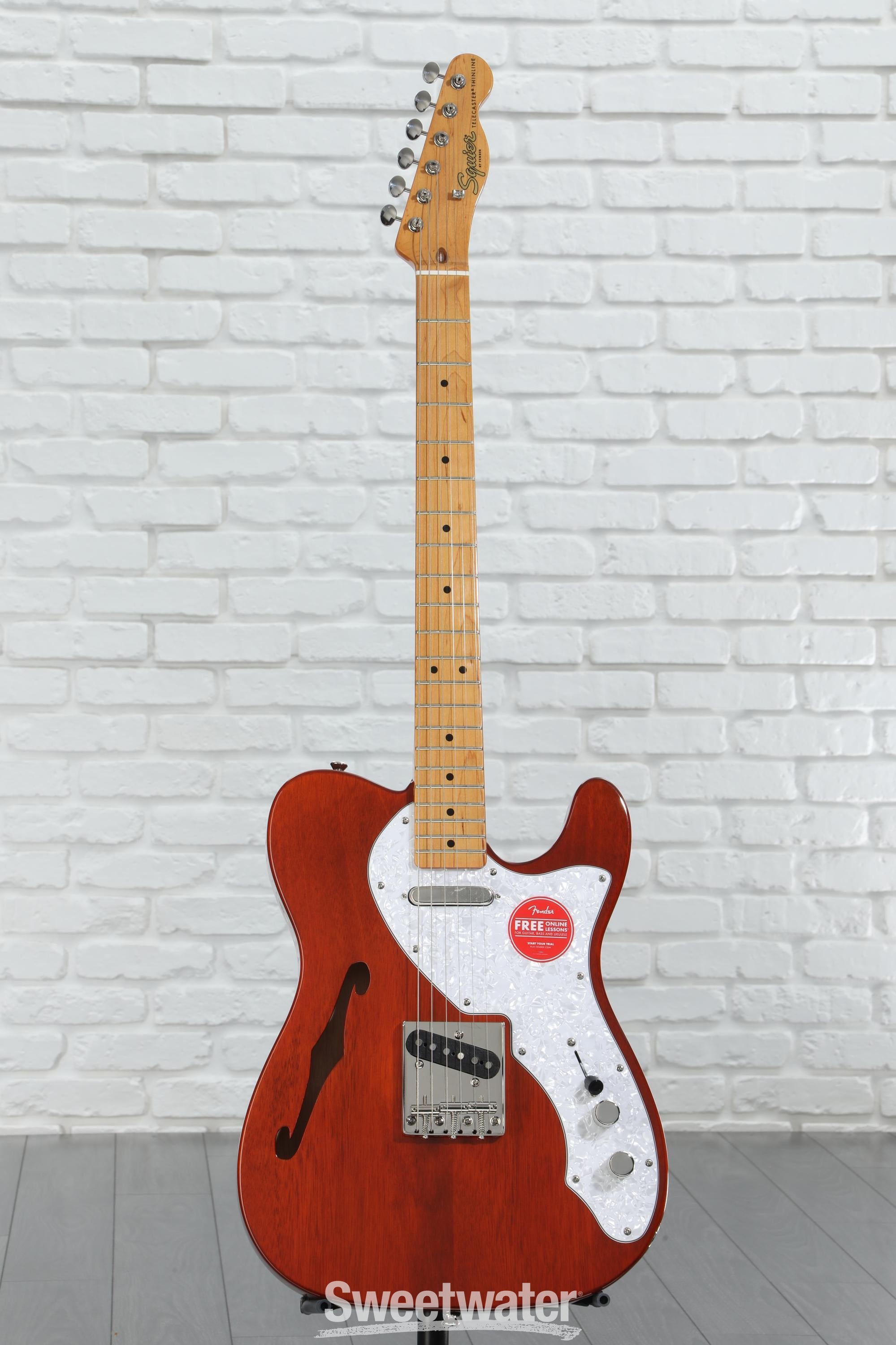 ギター Squier Classic Vibe Telecaster Thinline Squier Classic Vibe '60s Telecaster Thinline - Natural