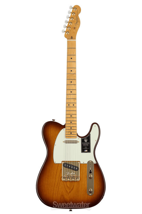 Fender 75th Anniversary Commemorative Telecaster - 2-color Bourbon Burst