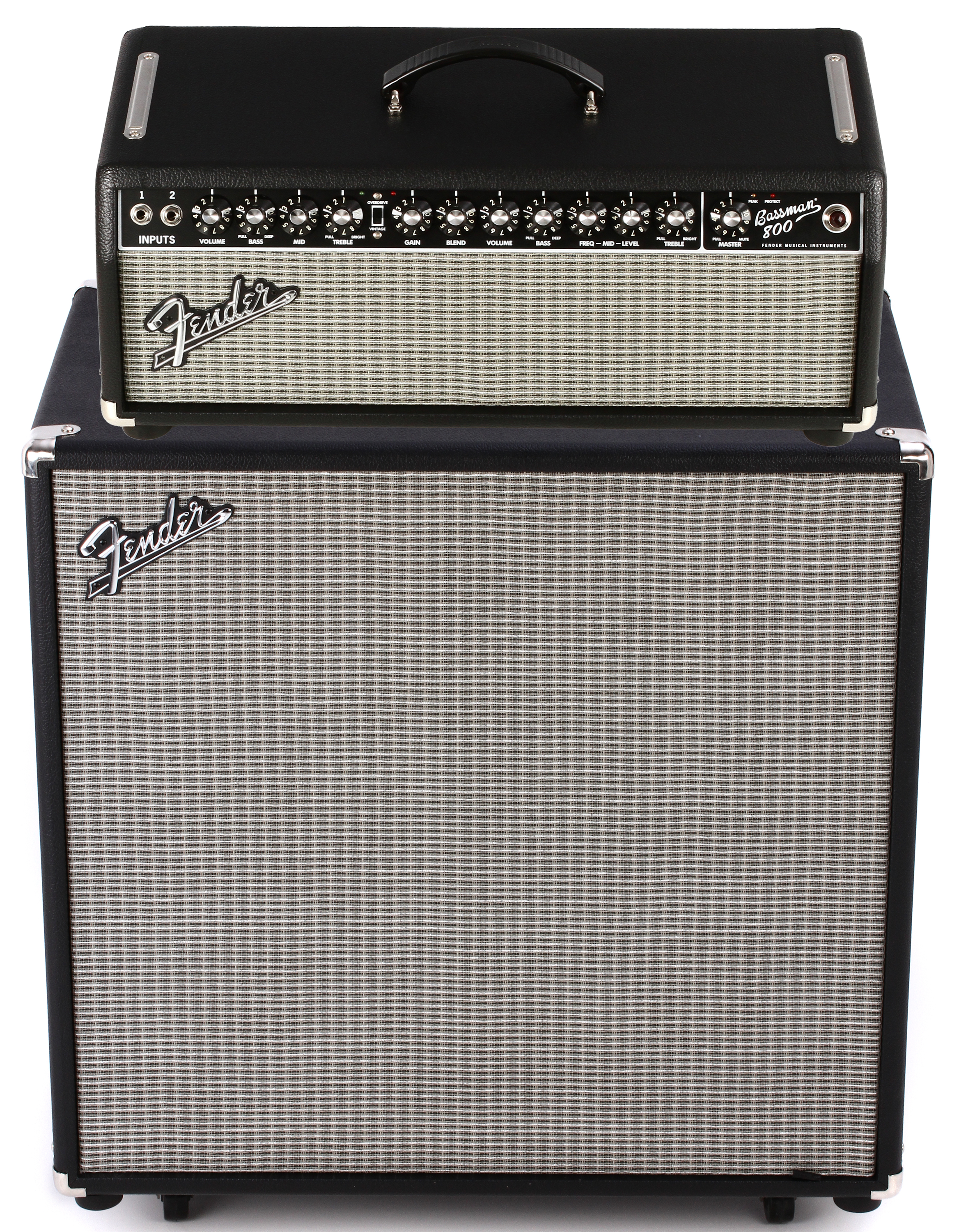 Fender Super Bassman Head - 300-watt Tube Bass Head - Black