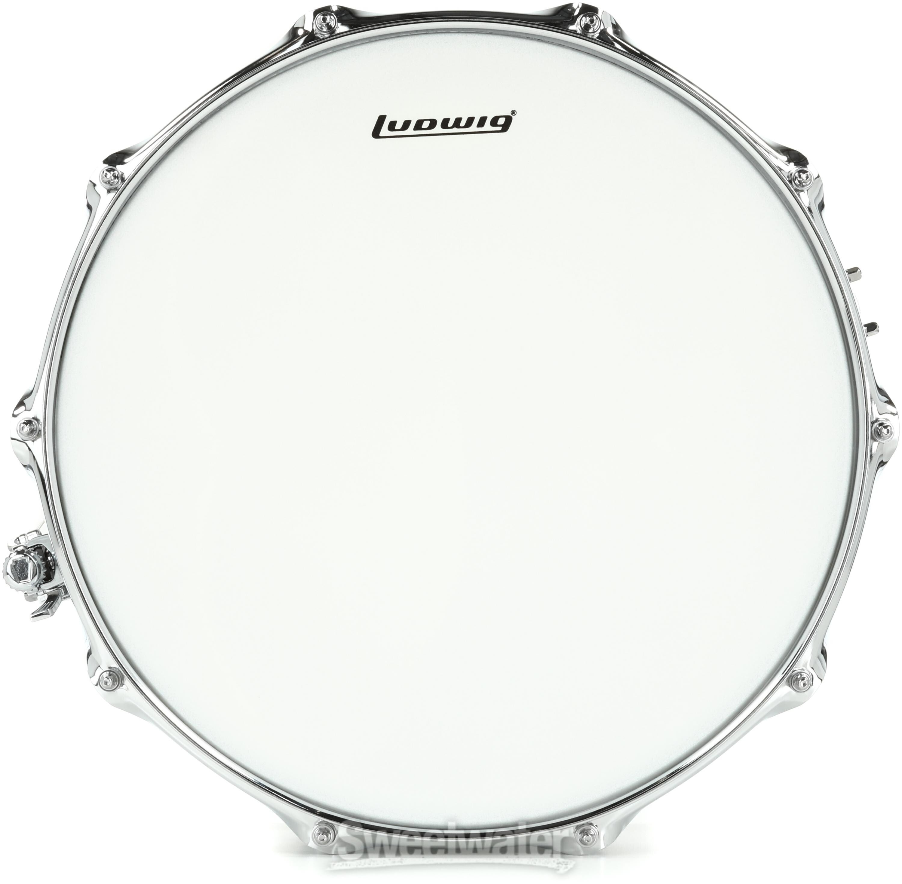 Ludwig supralite snare on sale drum 6.5 x14