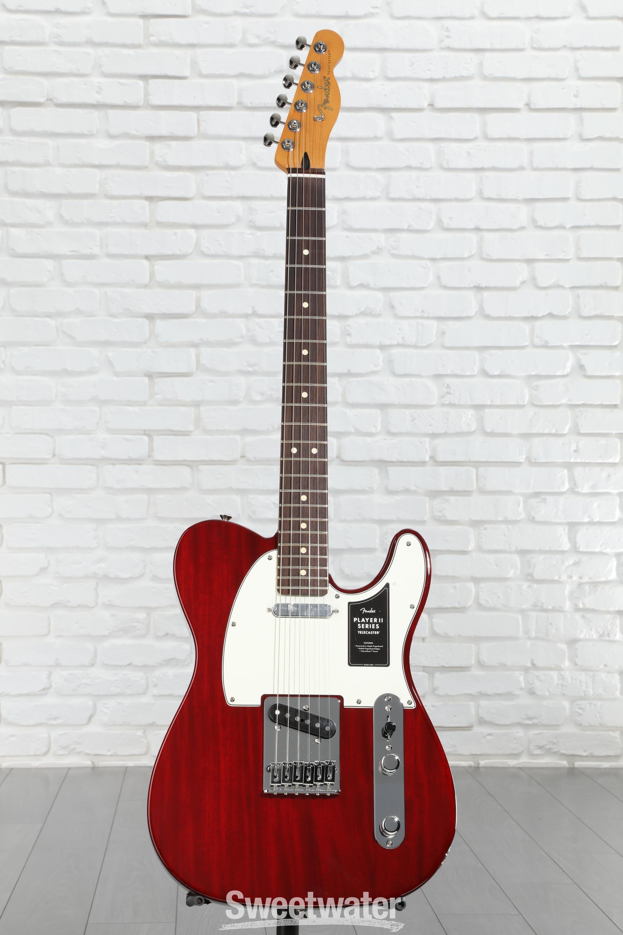 Fender Player II Telecaster Electric Guitar - Transparent Cherry