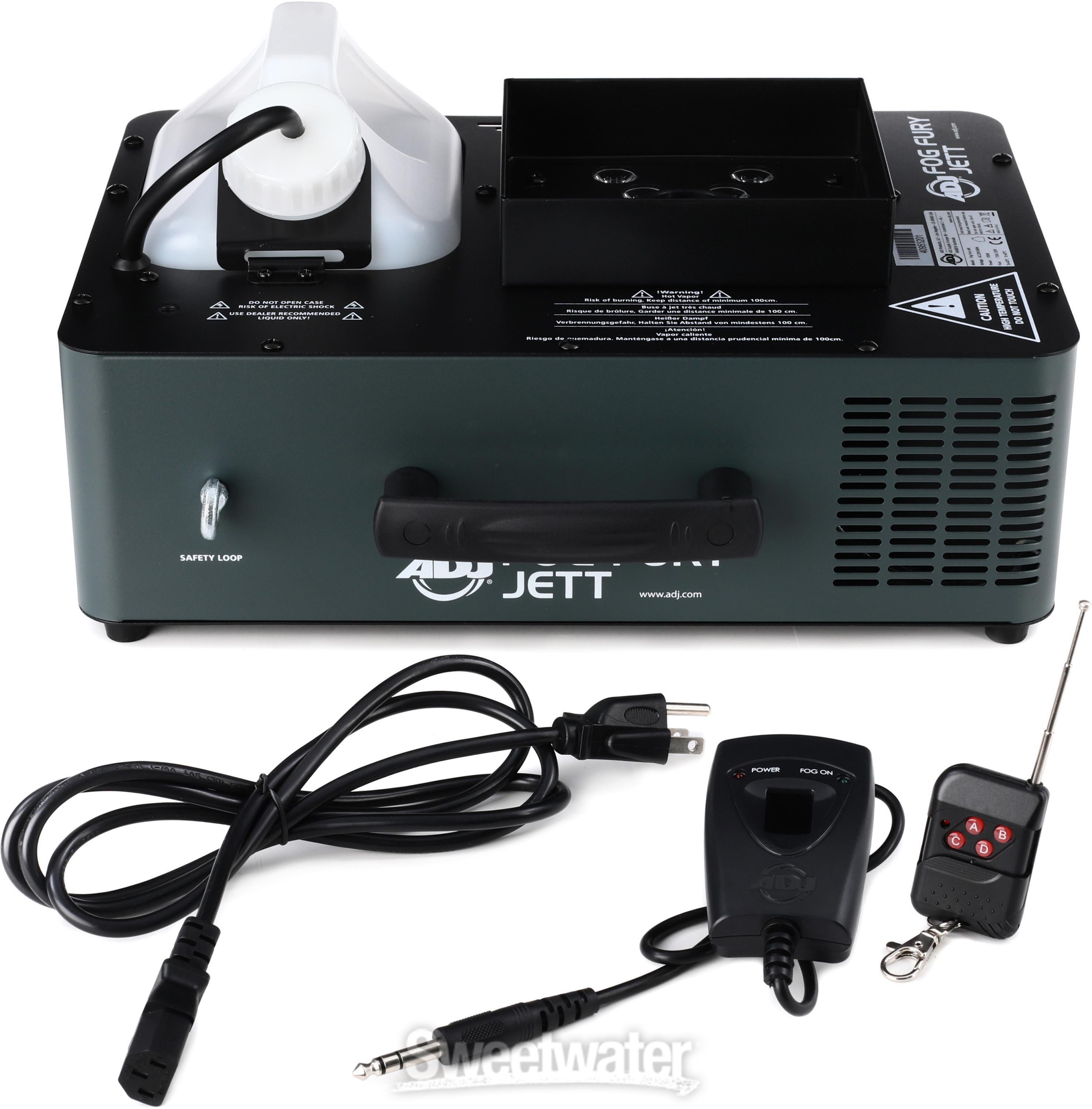 ADJ Fog Fury Jett RGBA Illuminated Vertical Fog Machine | Sweetwater