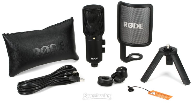 valse Scrupulous henvise Rode NT-USB USB Condenser Microphone | Sweetwater