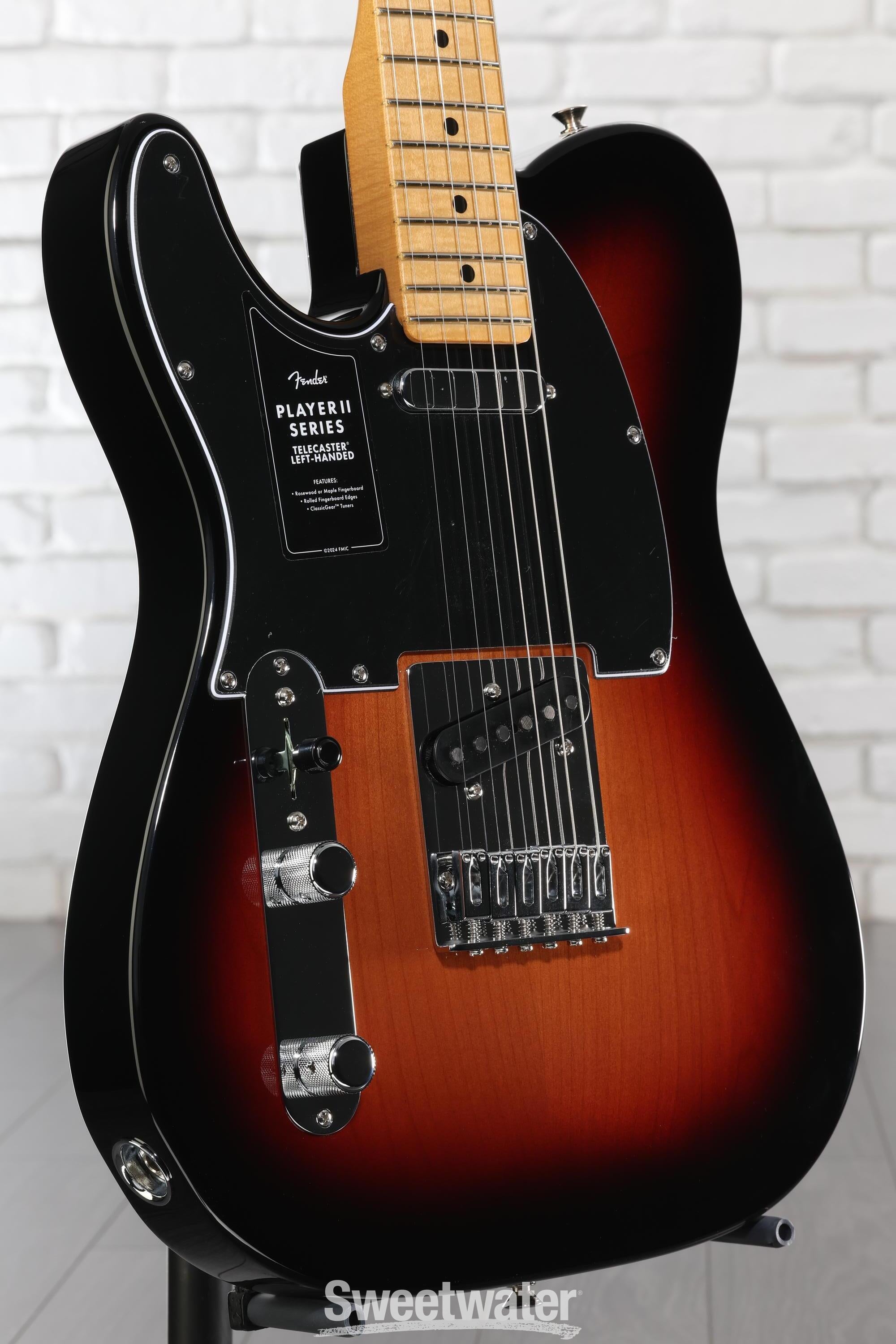 Fender Player II Telecaster Left-handed Electric Guitar - 3-color
