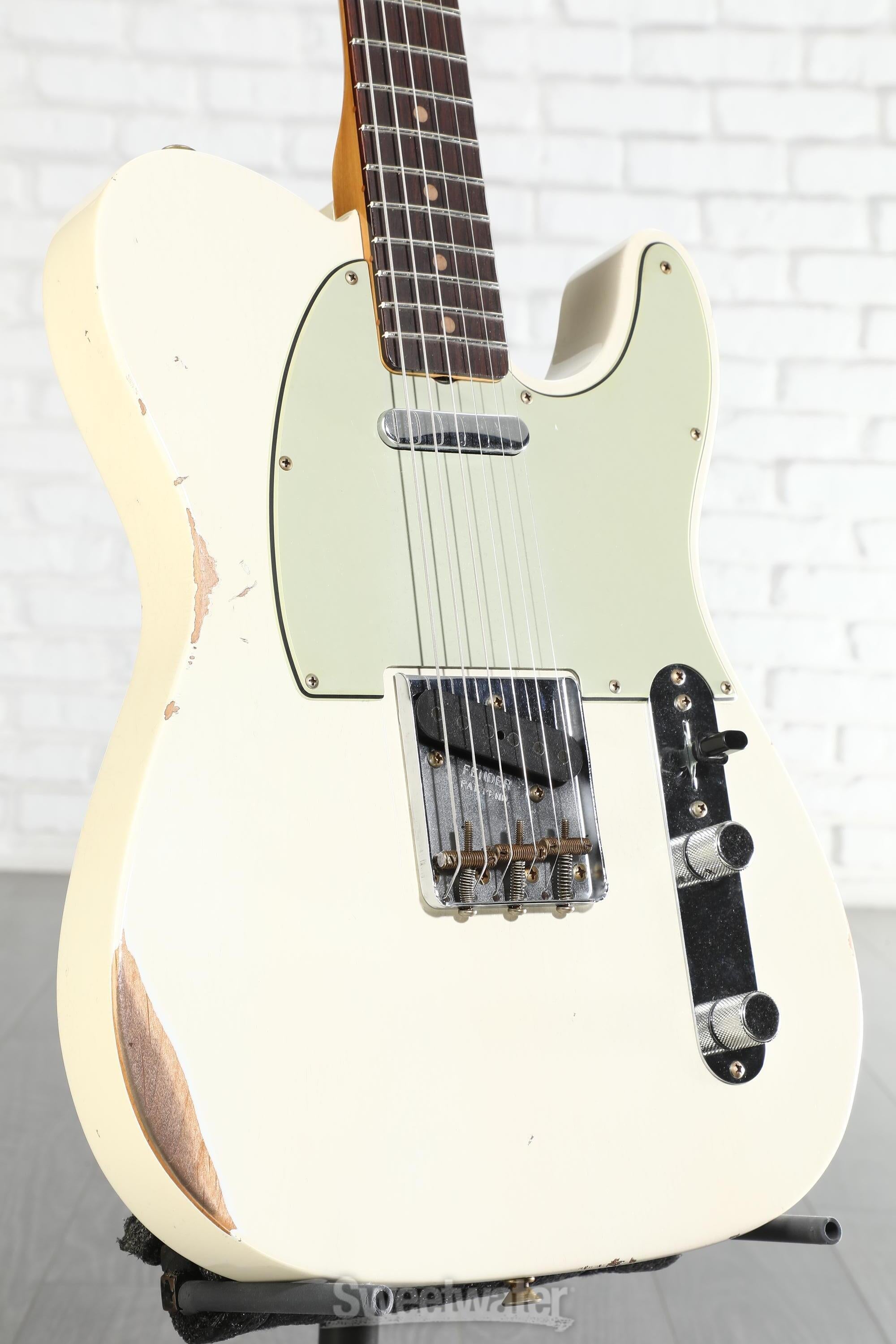 Fender Custom Shop '63 Telecaster Relic Electric Guitar - Aged