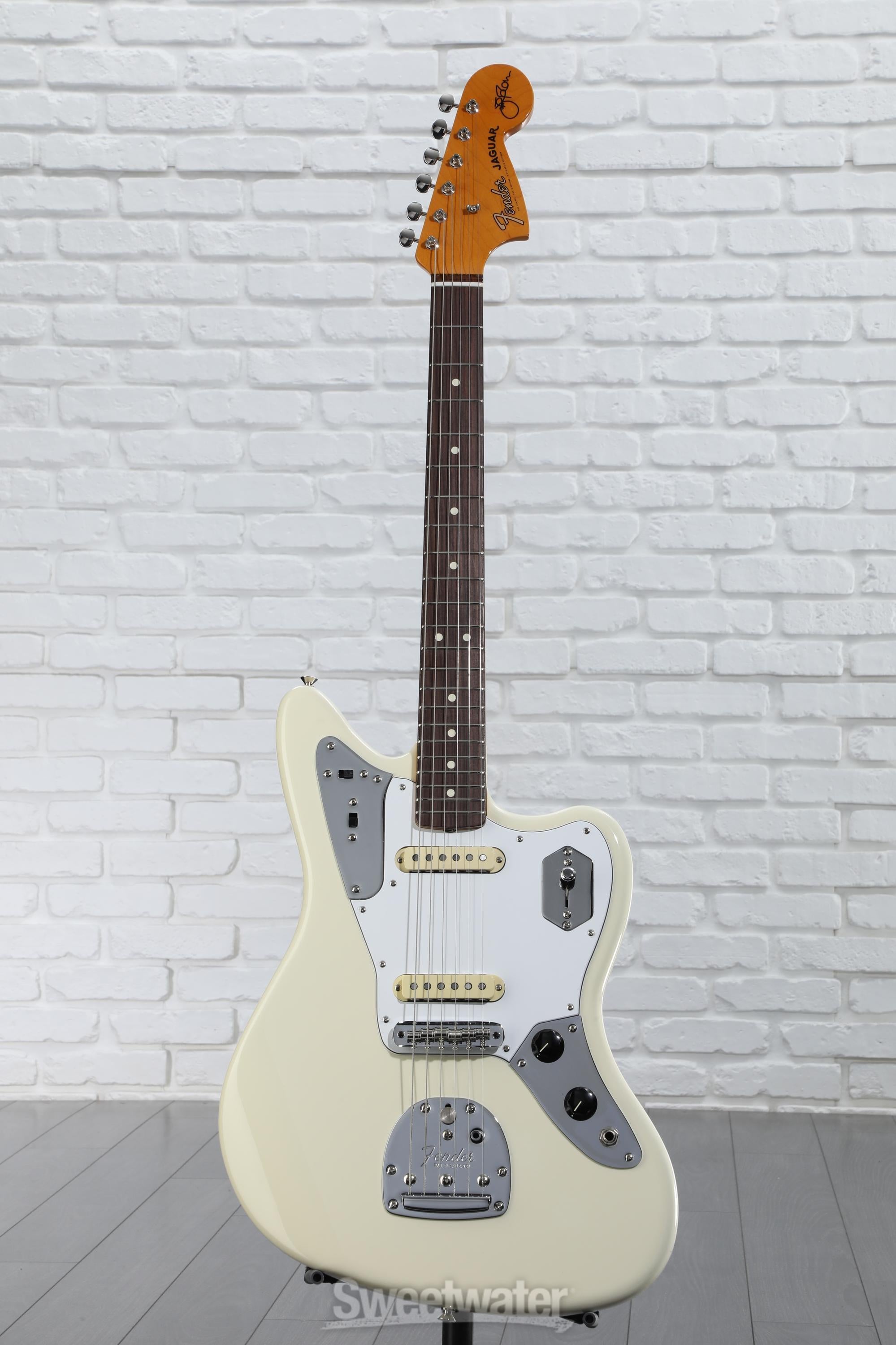 Fender【Johnny Marr】Jaguar Olympic White Fender Johnny Marr Jaguar - Olympic White with Rosewood