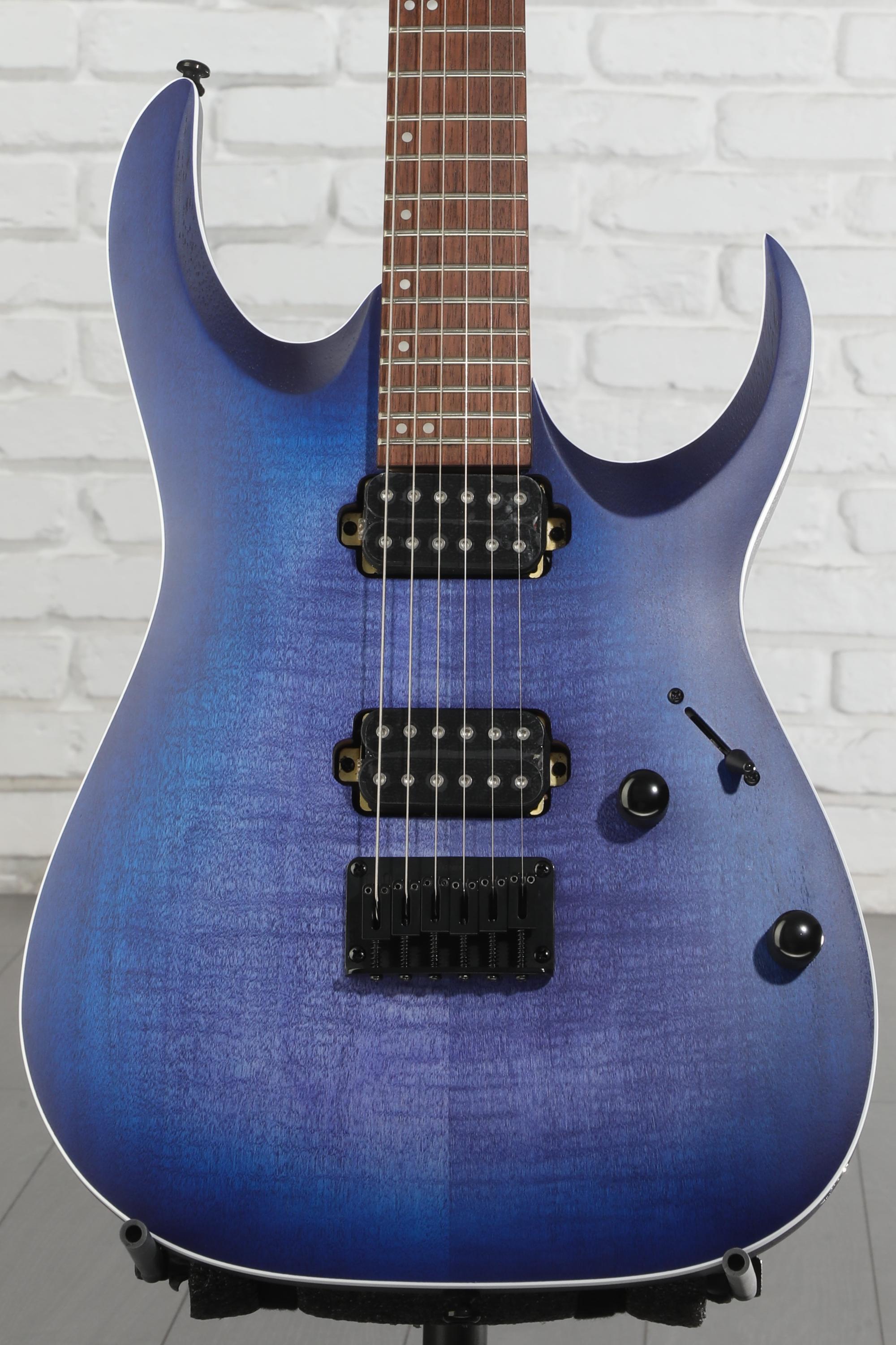 Ibanez RGA42FM - Blue Lagoon Burst Flat | Sweetwater