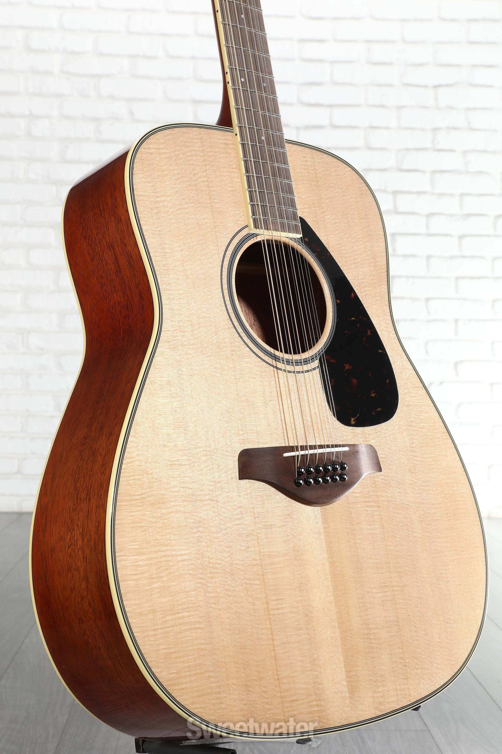 Yamaha FG820-12 12-string Acoustic Guitar - Natural | Sweetwater