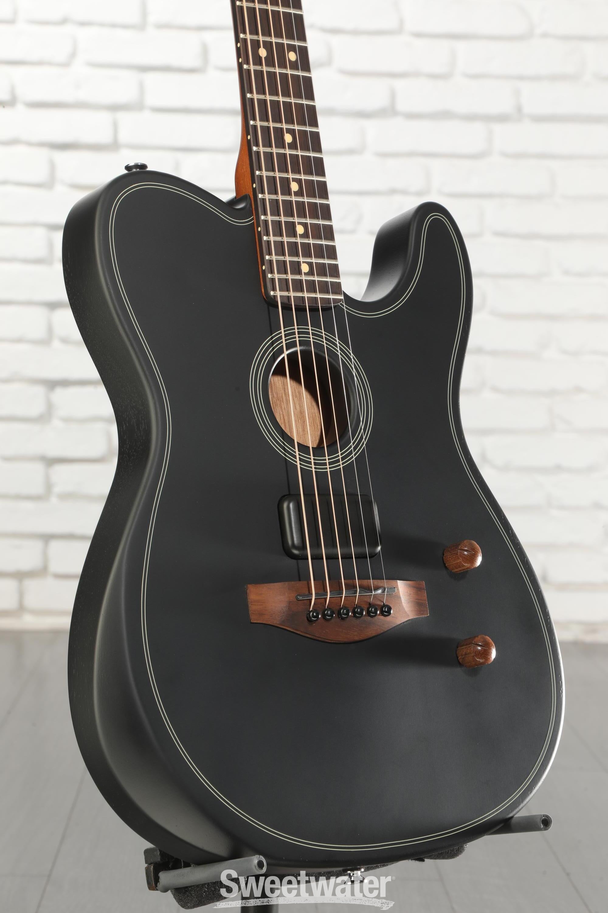 Photo of Fender Acoustasonic Standard Telecaster Acoustic-electric Guitar - Black