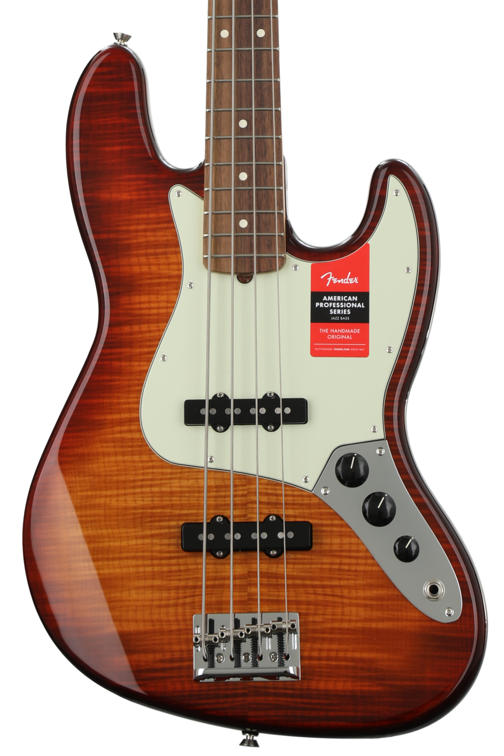 「美品」Fender USA American Jazz Bass Fender Exotic Series American Professional Flame Maple Top