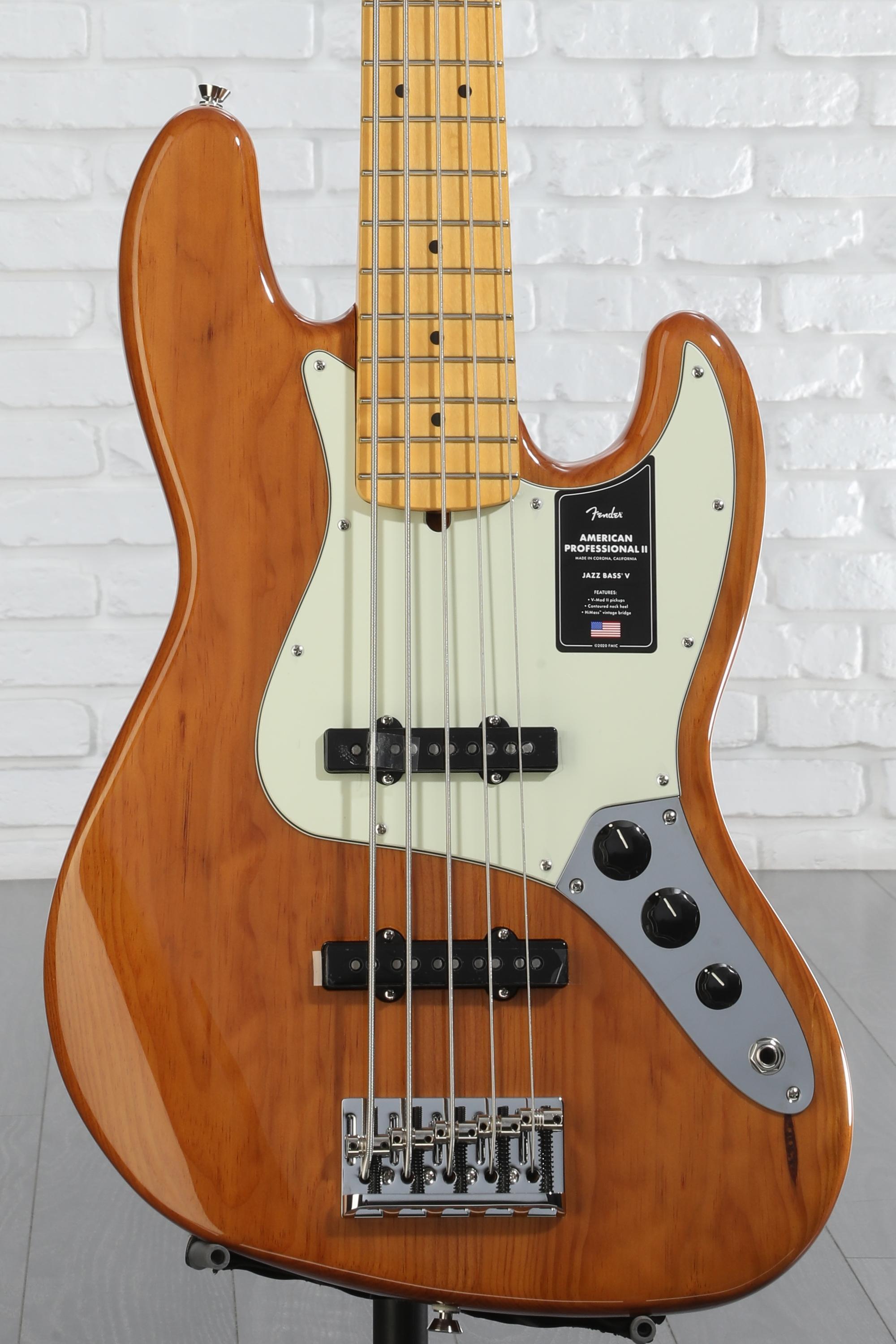 Fender American ProfessionalⅡ JazzBass V Fender American Professional II Jazz Bass V - Roasted Pine