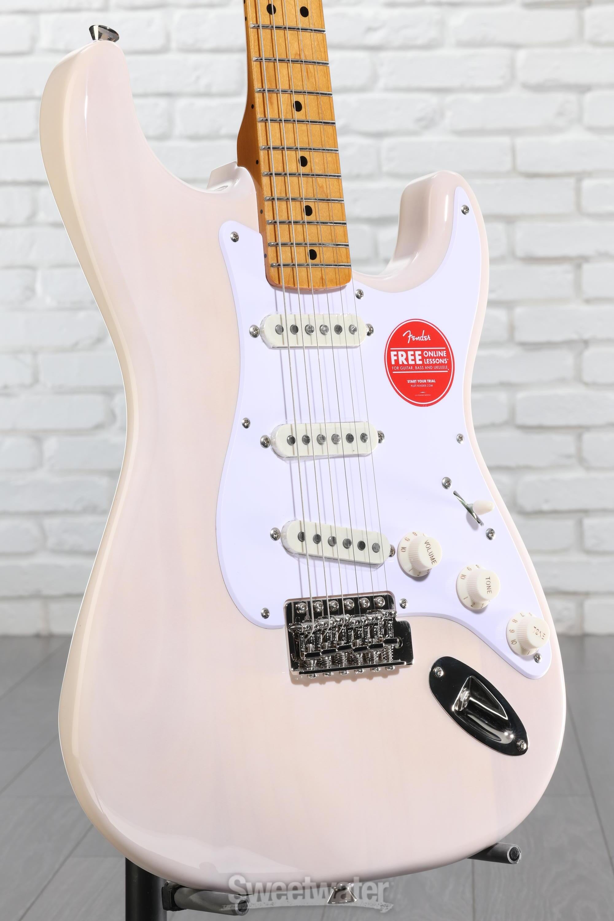 Squier Classic Vibe '50s Stratocaster - White Blonde | Sweetwater
