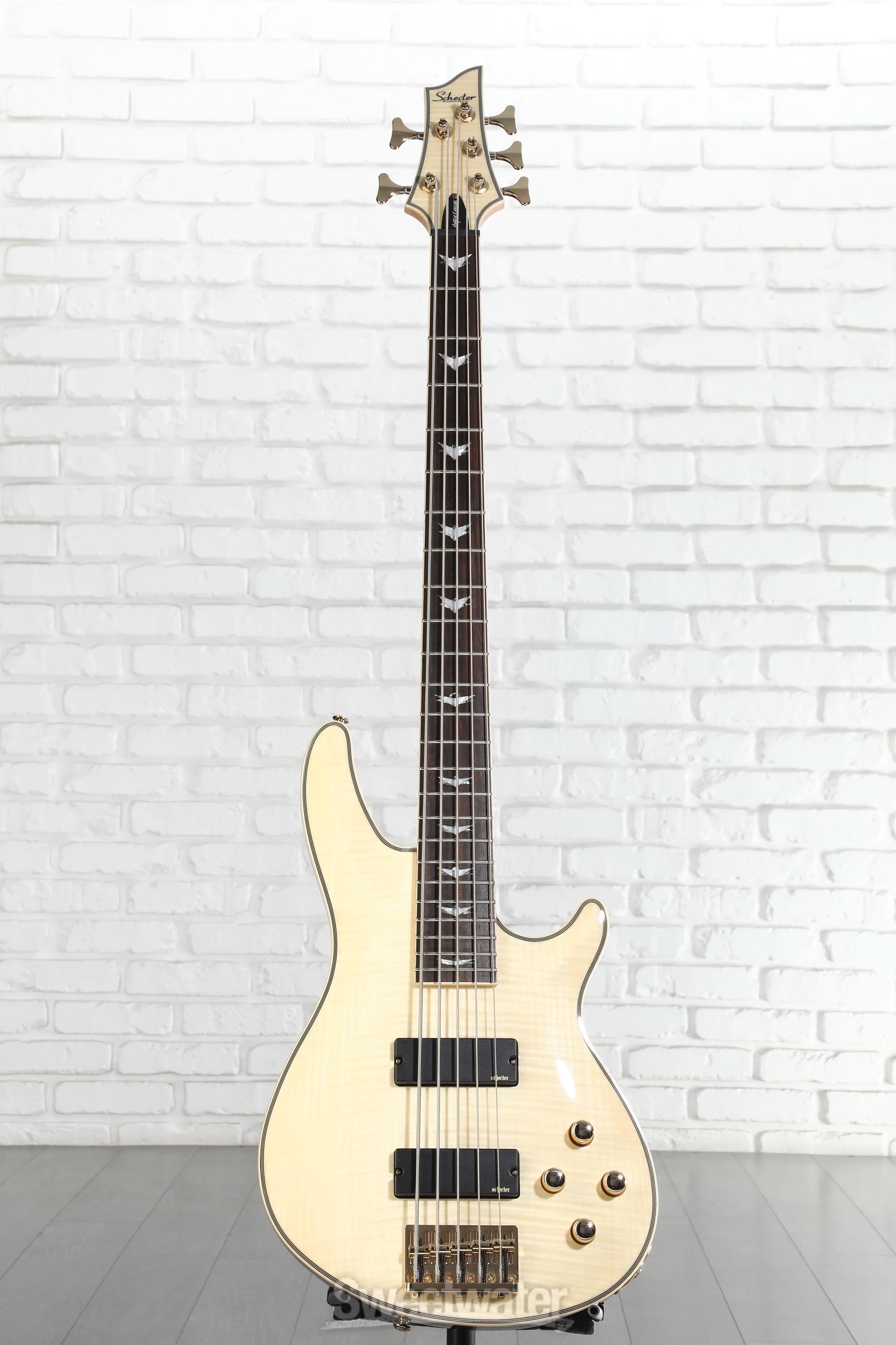 Schecter Omen Extreme-5 Bass Guitar - Natural | Sweetwater