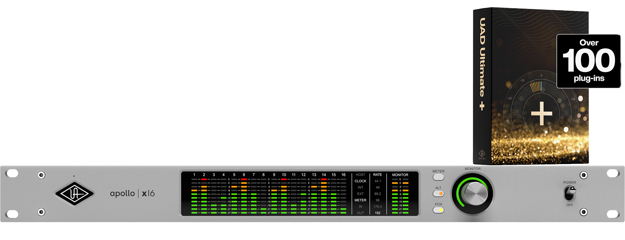 Universal Audio Apollo x16 Gen 2 and Ultimate+ 13 Plus
