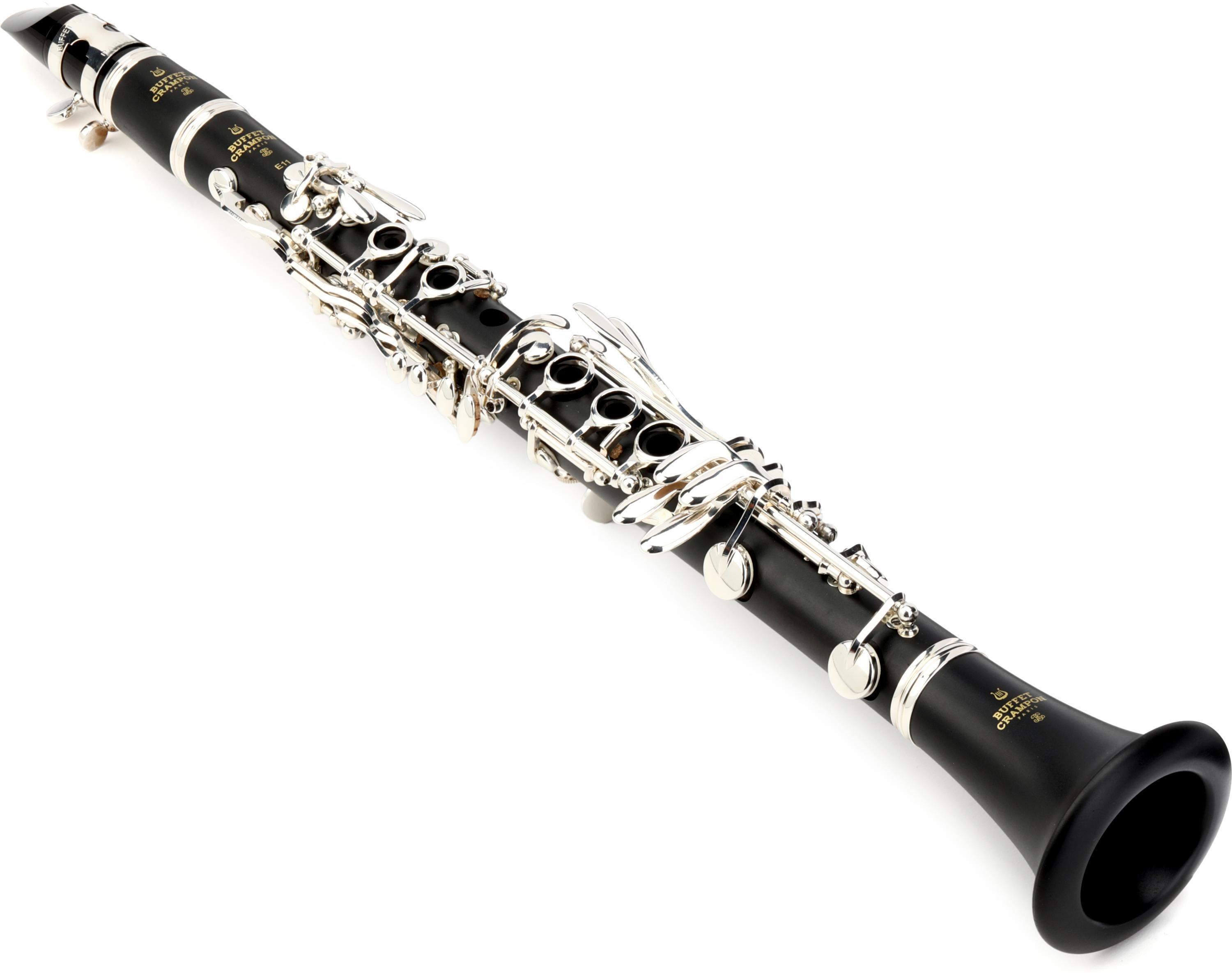 Buffet Crampon E11 Intermediate Eb Clarinet - Silver-plated Keys