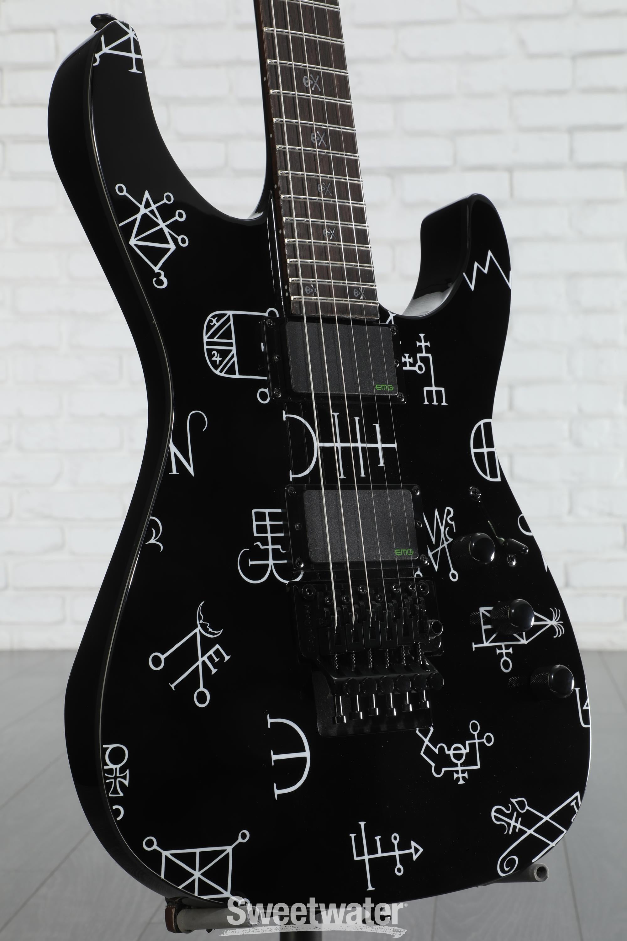 Photo of ESP LTD Kirk Hammett Signature Demonology - Black