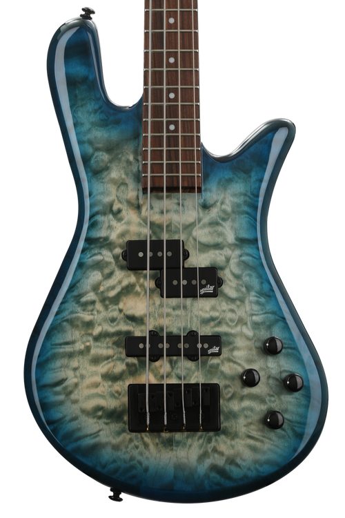 Spector Legend 4 Neck-Thru Bass Guitar - Faded Blue Gloss