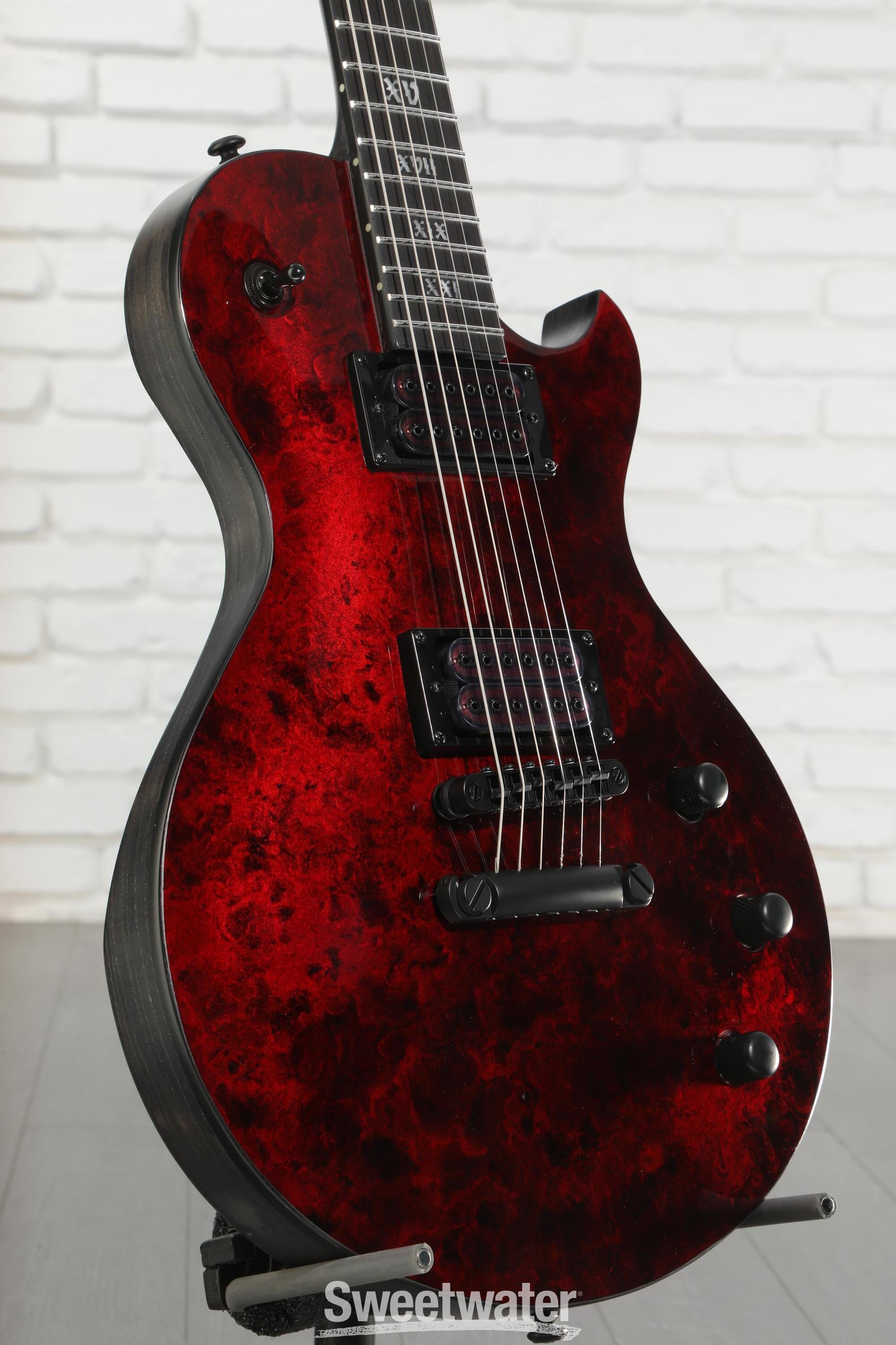 Schecter Solo-II Apocalypse Electric Guitar - Red Reign | Sweetwater