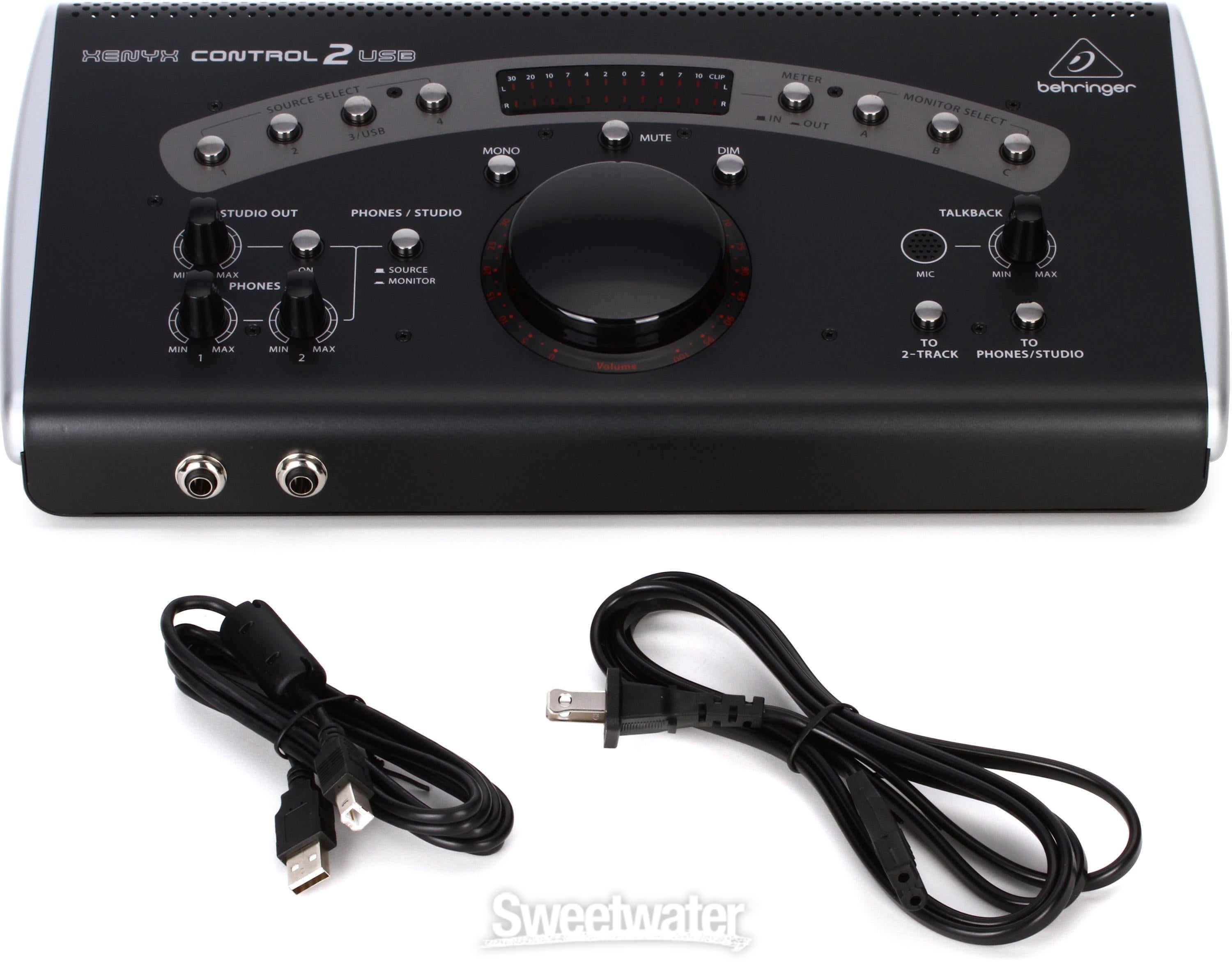 Behringer CONTROL2USB High-end Studio Control with VCA Control and 