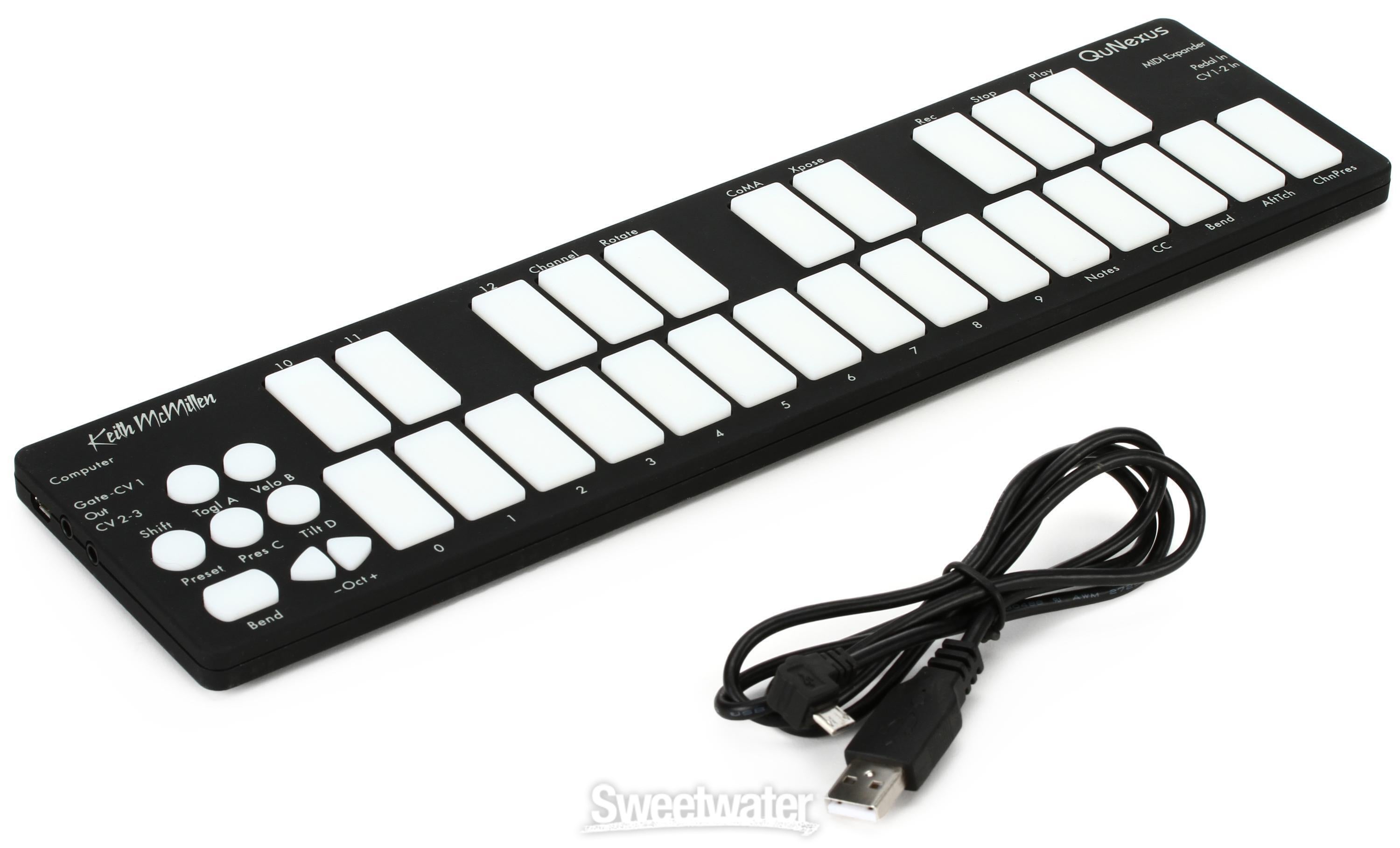 Keith McMillen Instruments QuNexus Keyboard Controller Reviews ...