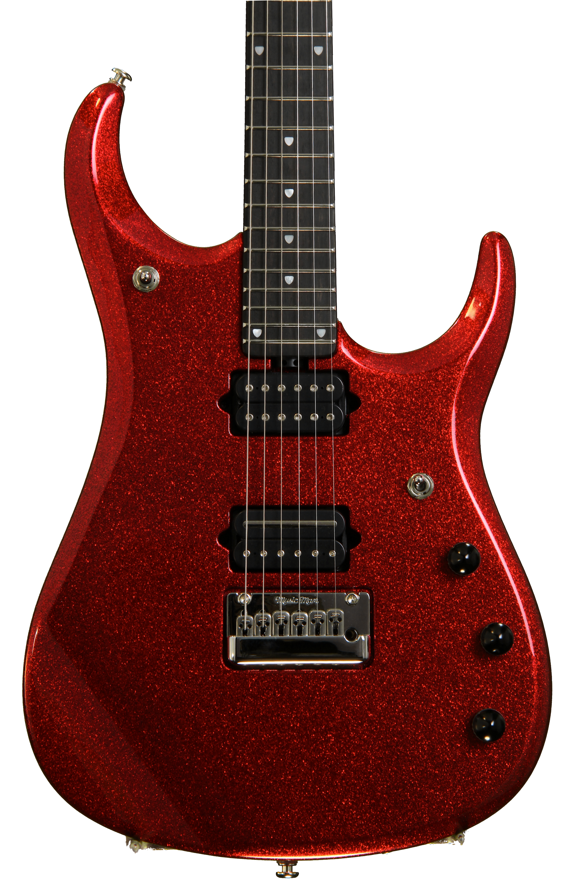 Ernie Ball Music Man JPXI BFR 6 - Cardinal Red Sparkle Ernie Ball Music Man JPXI BFR 6 - Cardinal Red Sparkle
