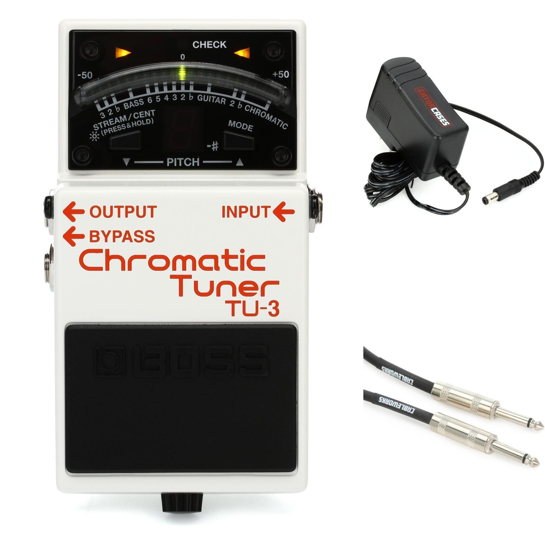Boss TU-3 Chromatic Tuner Pedal with Bypass | Sweetwater
