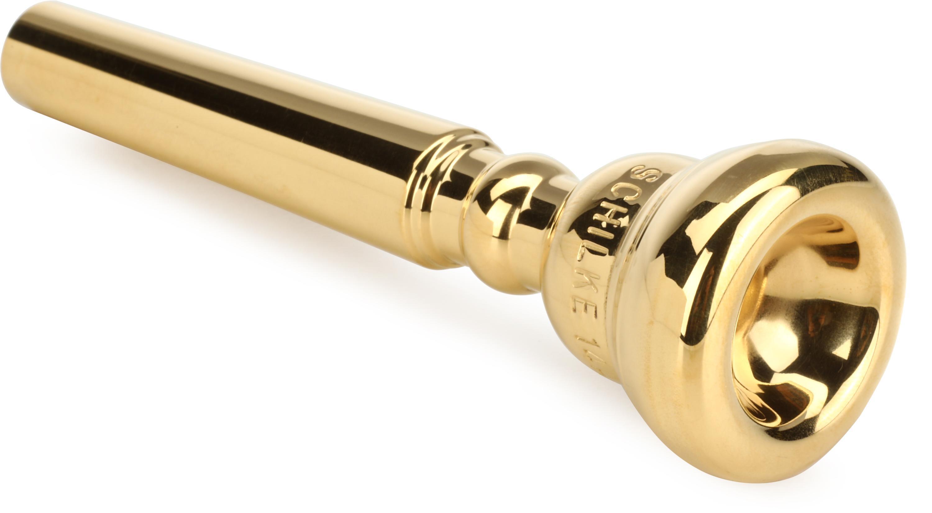 Schilke Trumpet Mouthpiece 14A4a, GoldPlated Sweetwater
