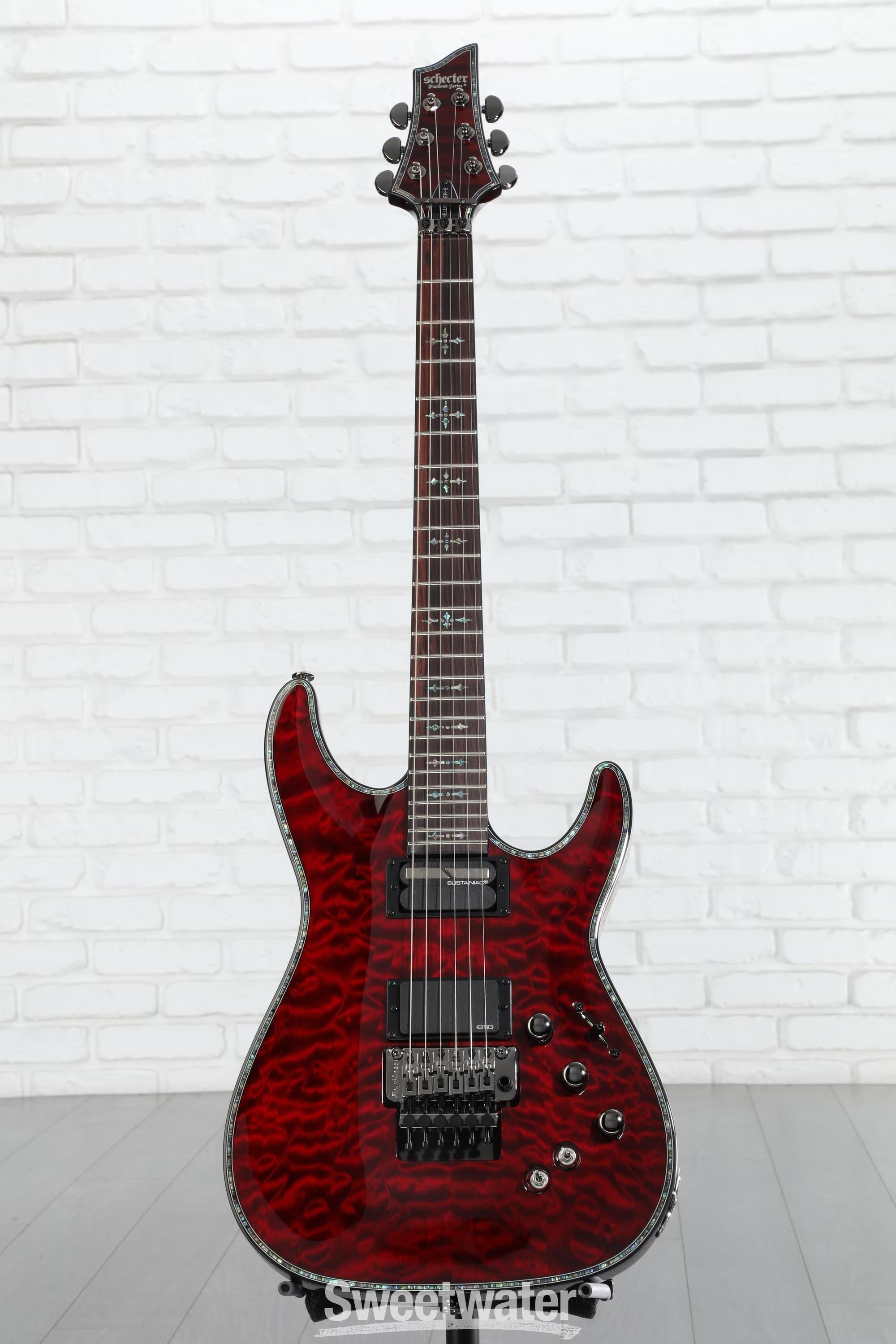 SCHECTER C-1 FR HellRaiser　美品！ Amazon.com: Schecter Hellraiser C-1 FR Electric Guitar, Black
