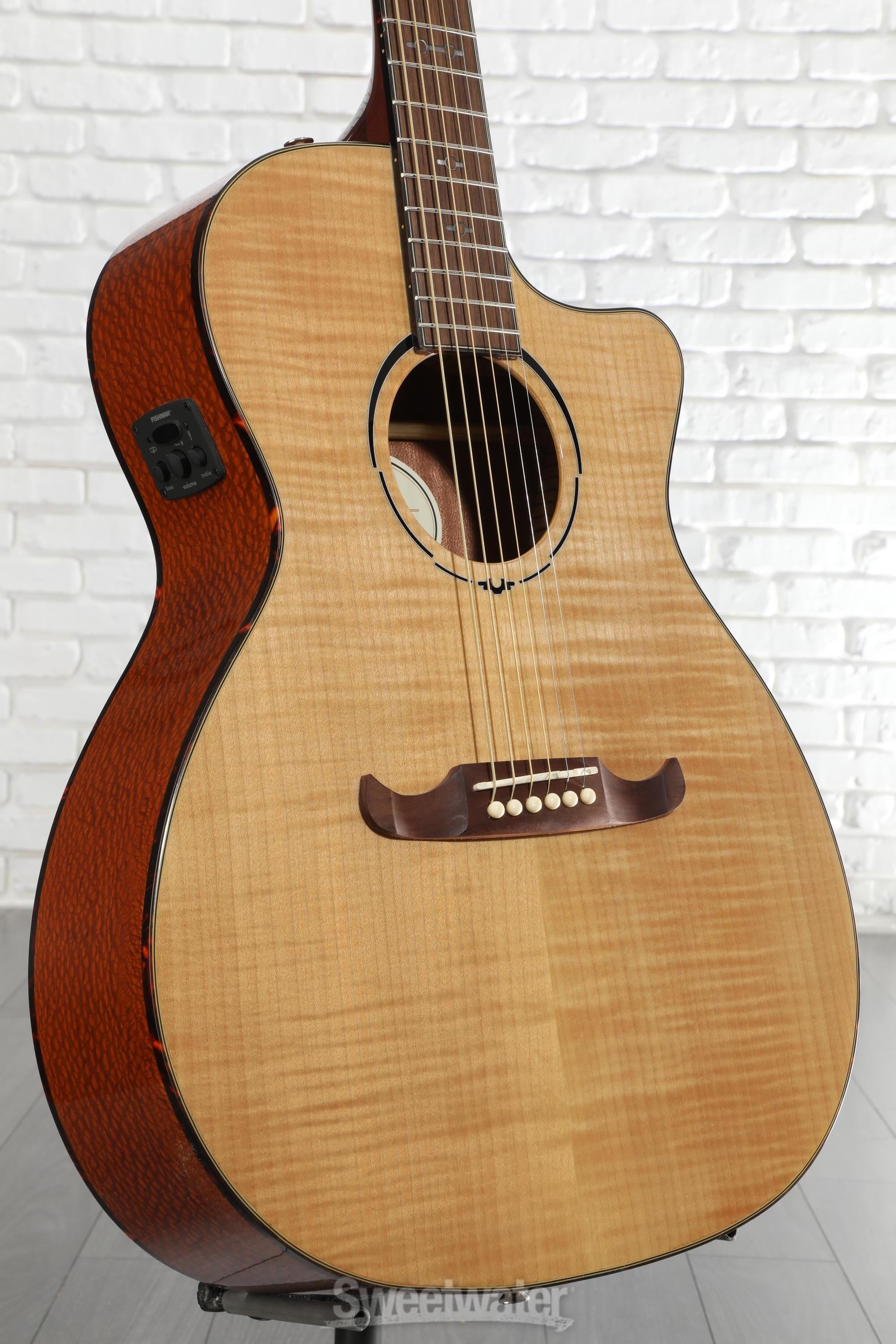 Fender FA-345CE Auditorium Acoustic-electric Guitar - Natural