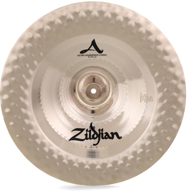 Zildjian 19-inch A Series Ultra Hammered China Cymbal | Sweetwater 