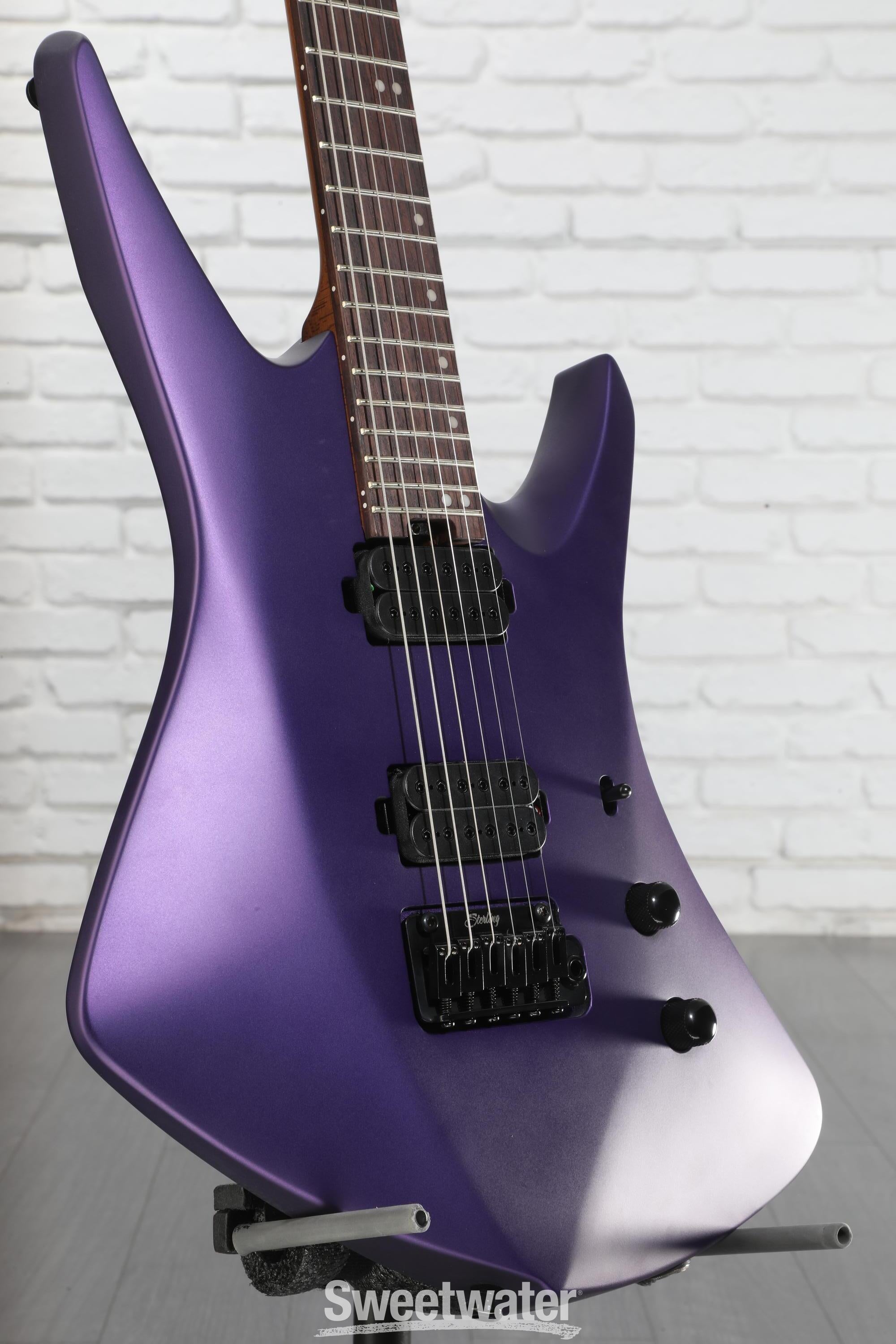 Sterling By Music Man Kaizen 6 Electric Guitar - Firemist Purple