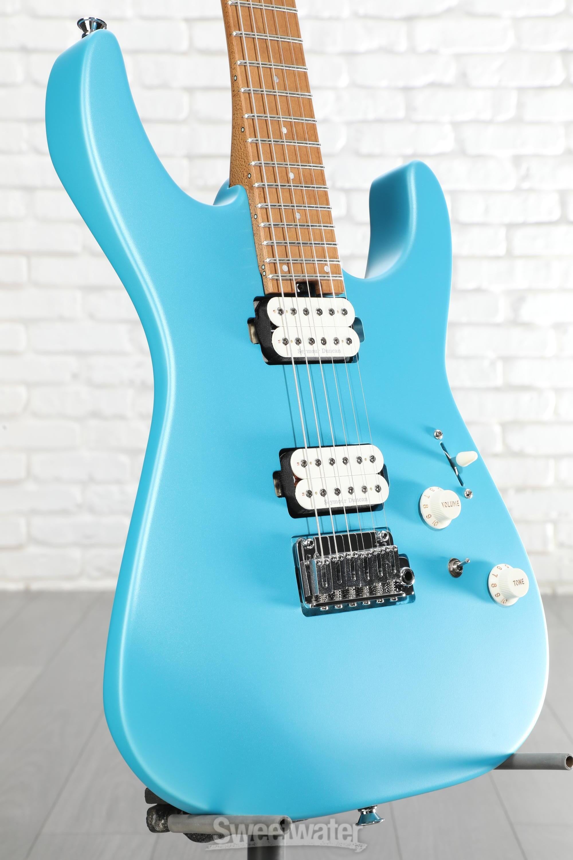 Charvel Pro-Mod DK24 HH 2PT Electric Guitar - Matte Blue Frost