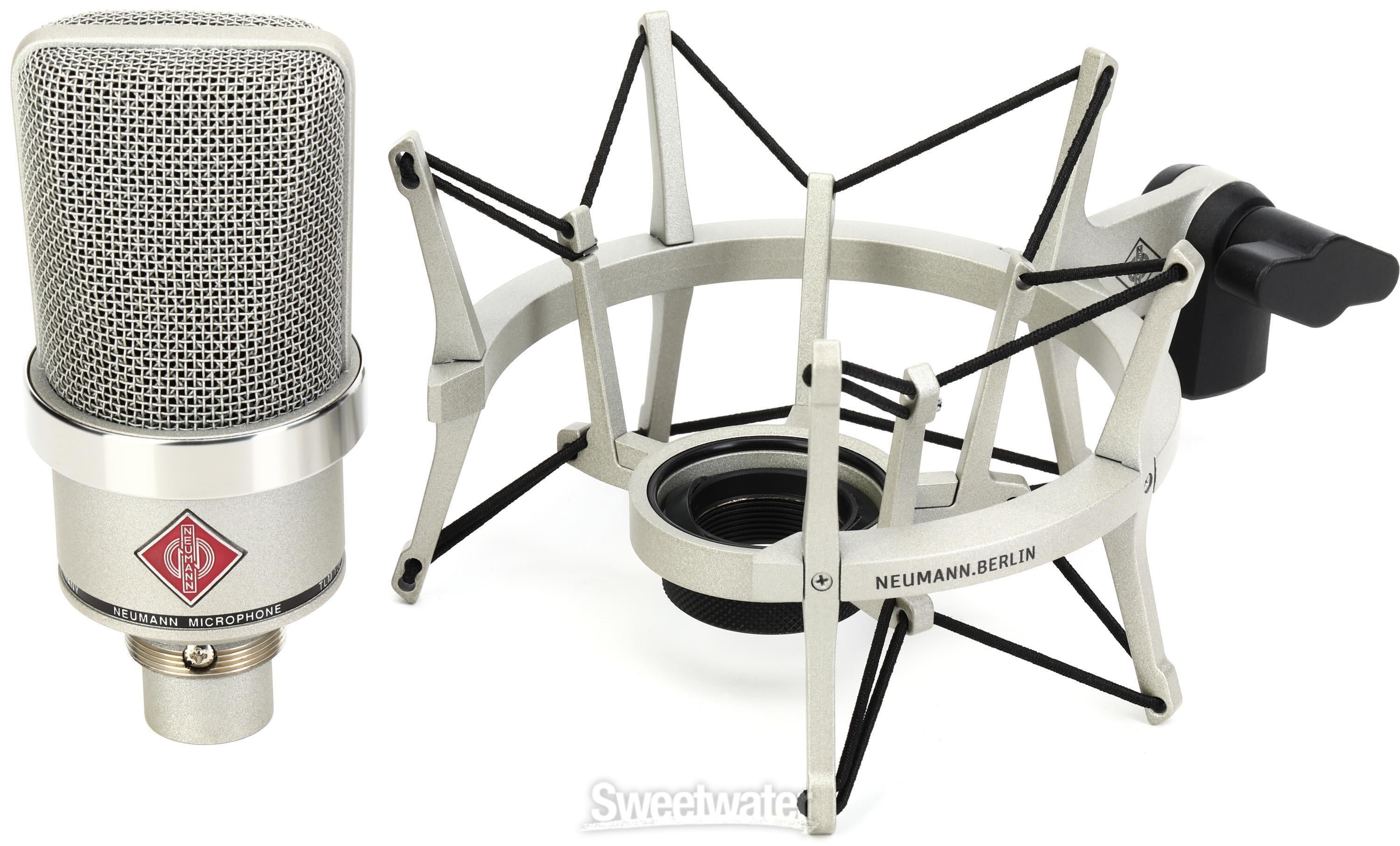 Neumann TLM 102 Studio Set - Nickel | Sweetwater