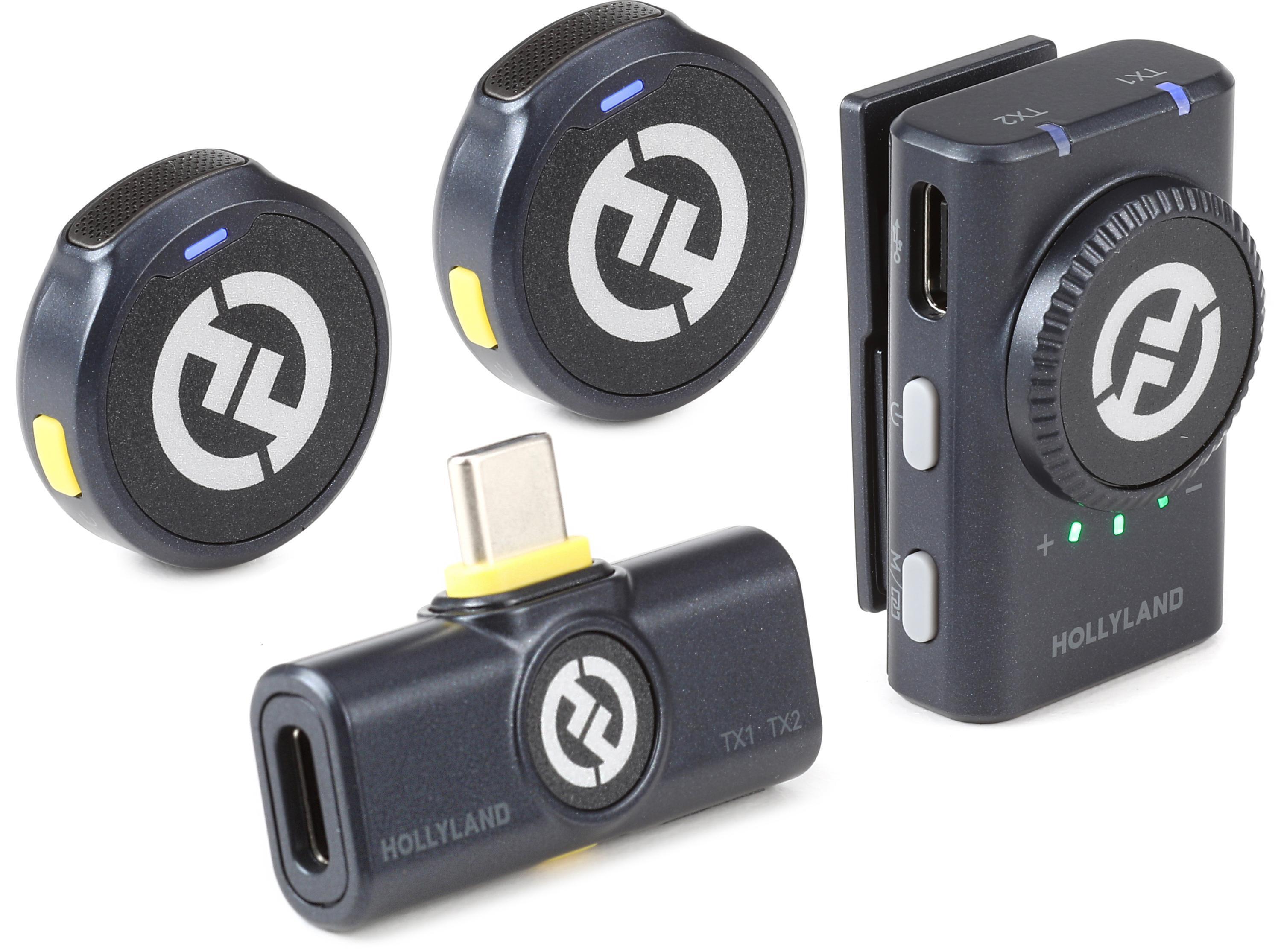 Hollyland Lark M2S Mini Combo Wireless System | Sweetwater