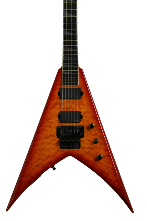 Jackson KVMGQ Pro Series King V - Amber Sunburst | Sweetwater Jackson KVMGQ Pro Series King V - Amber Sunburst | Sweetwater