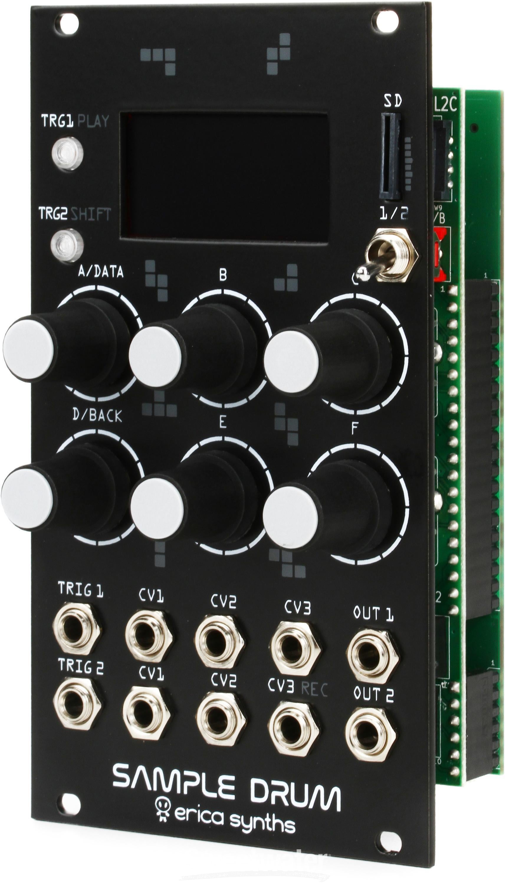 Sample Drum Sample Recording and Playback Eurorack Module with