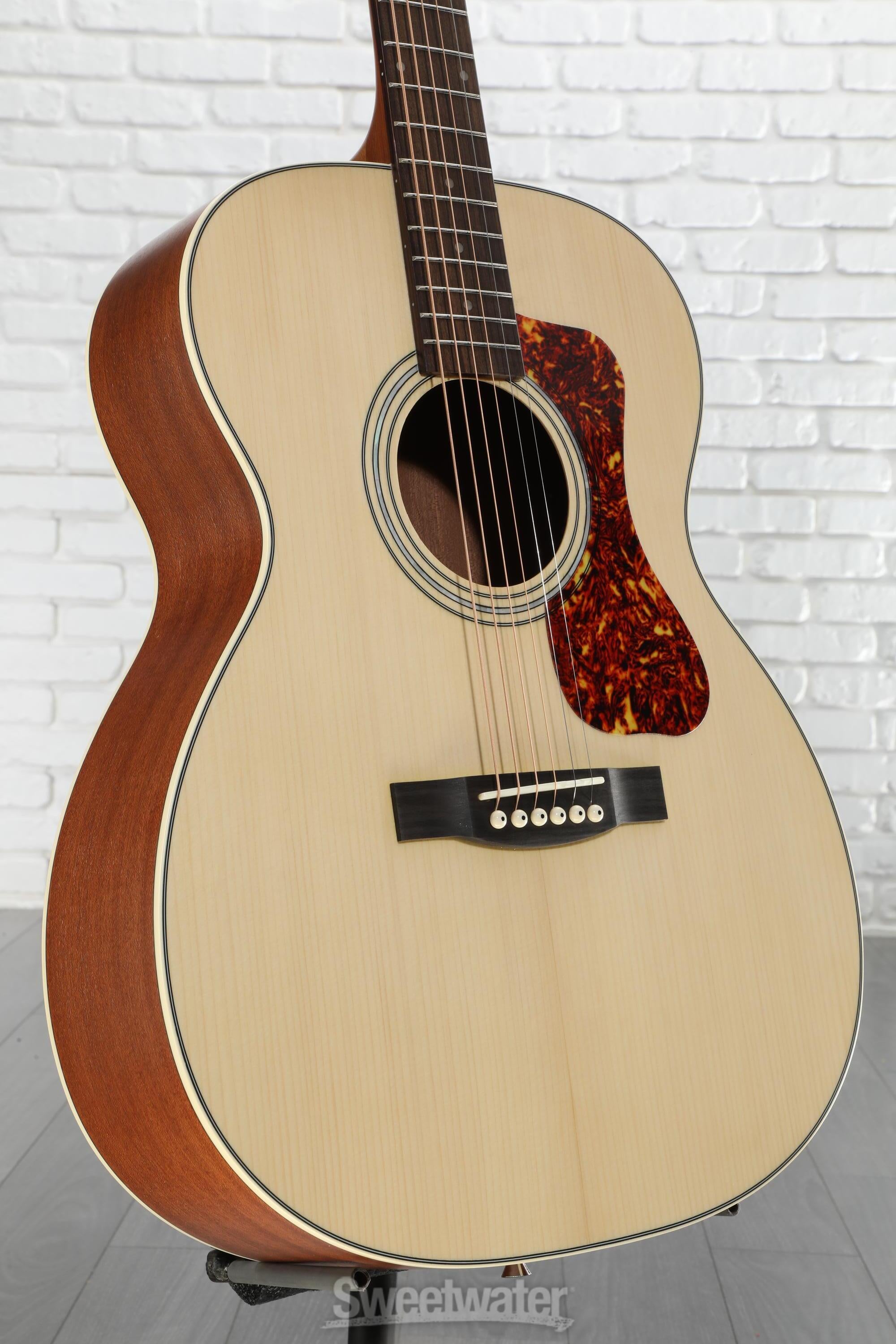 Guild OM-240E Acoustic-electric Guitar - Natural | Sweetwater
